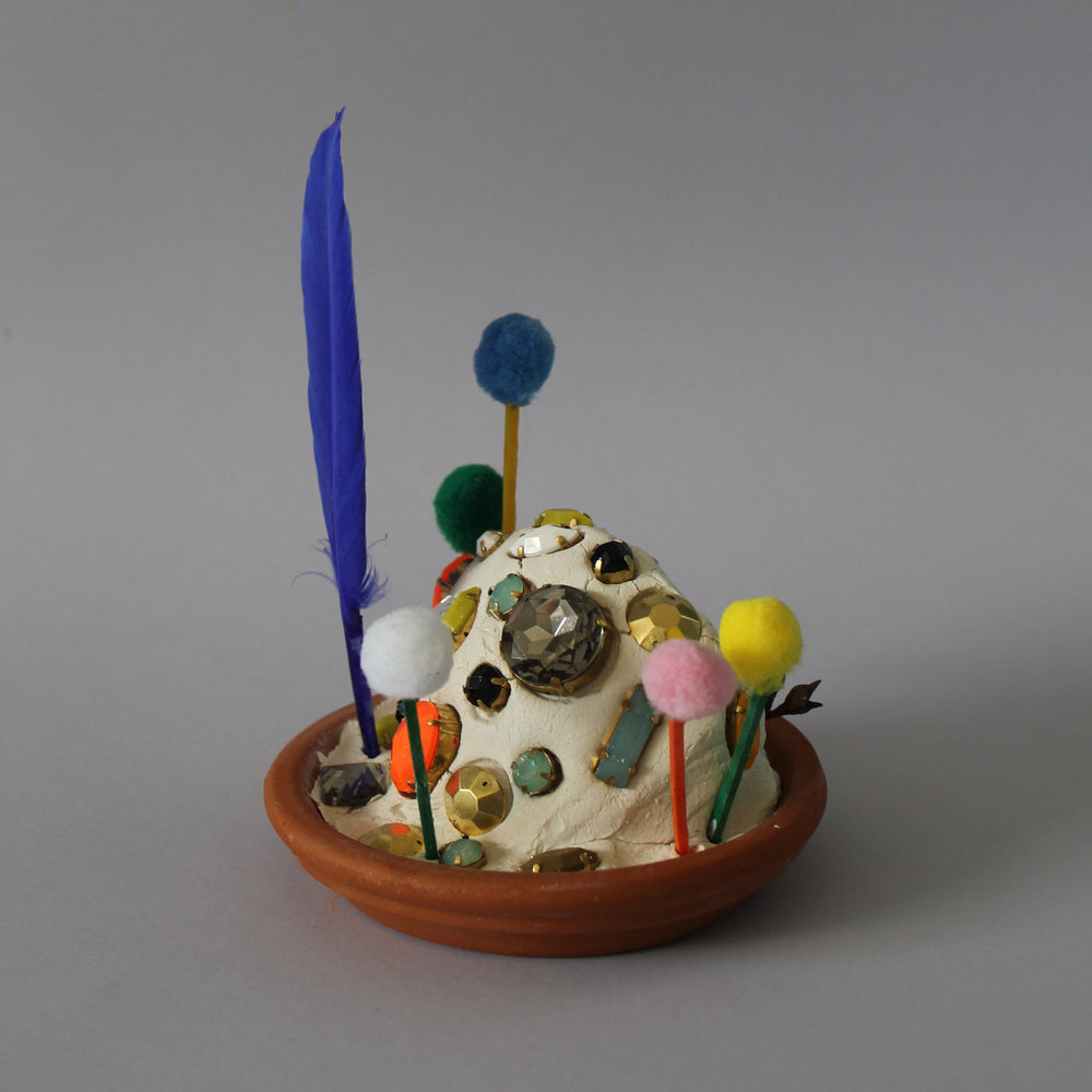How to make a clay fairy cave