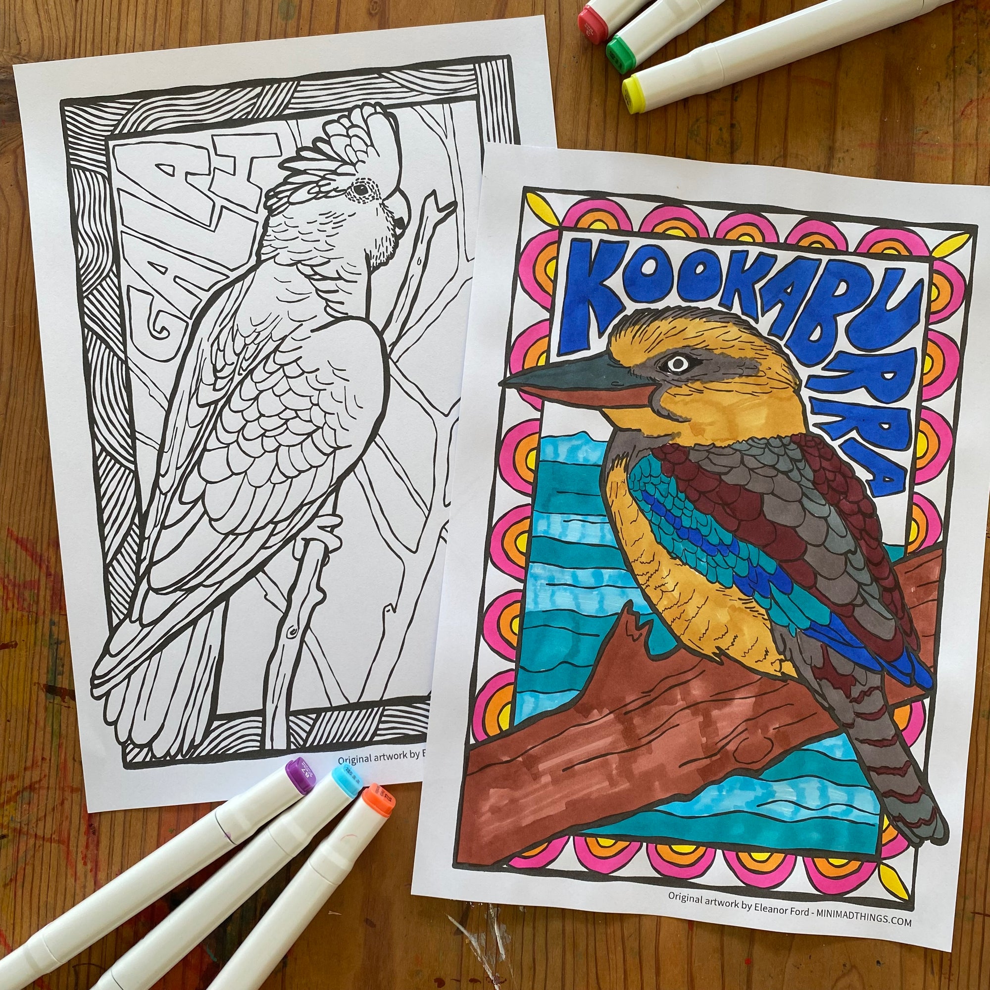 Animals bundle - Australian animals & birds