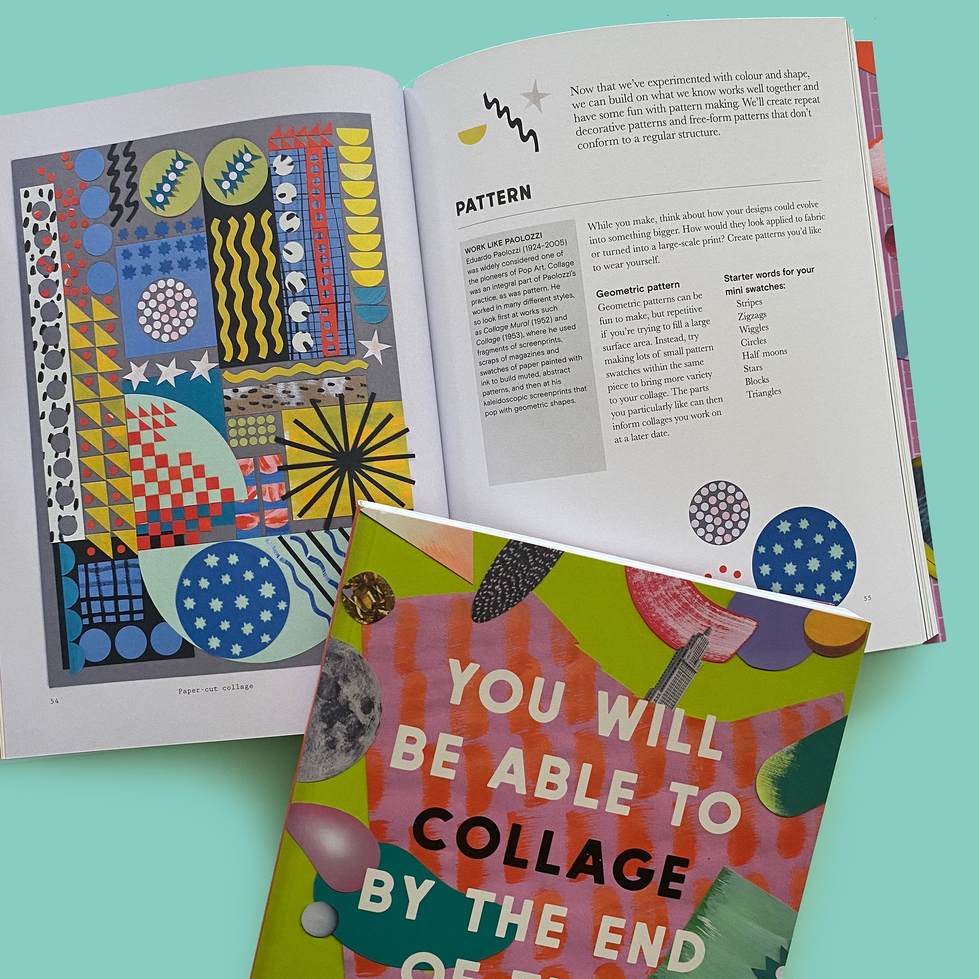 You will be able to COLLAGE by the end of this book