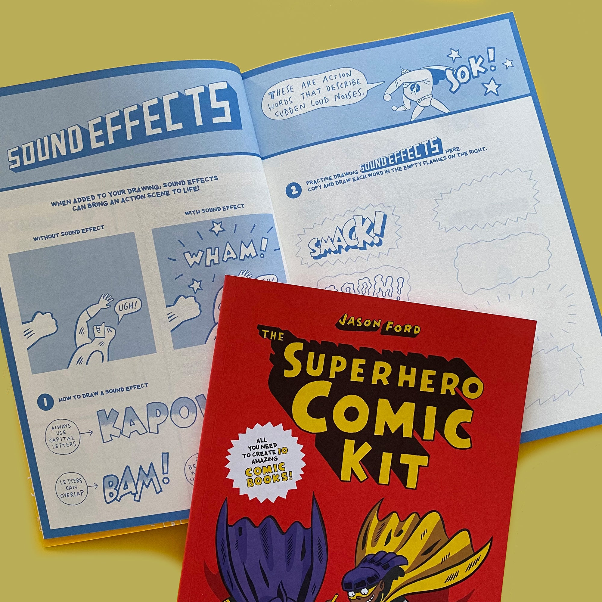 Superhero Comic Kit - Activity book