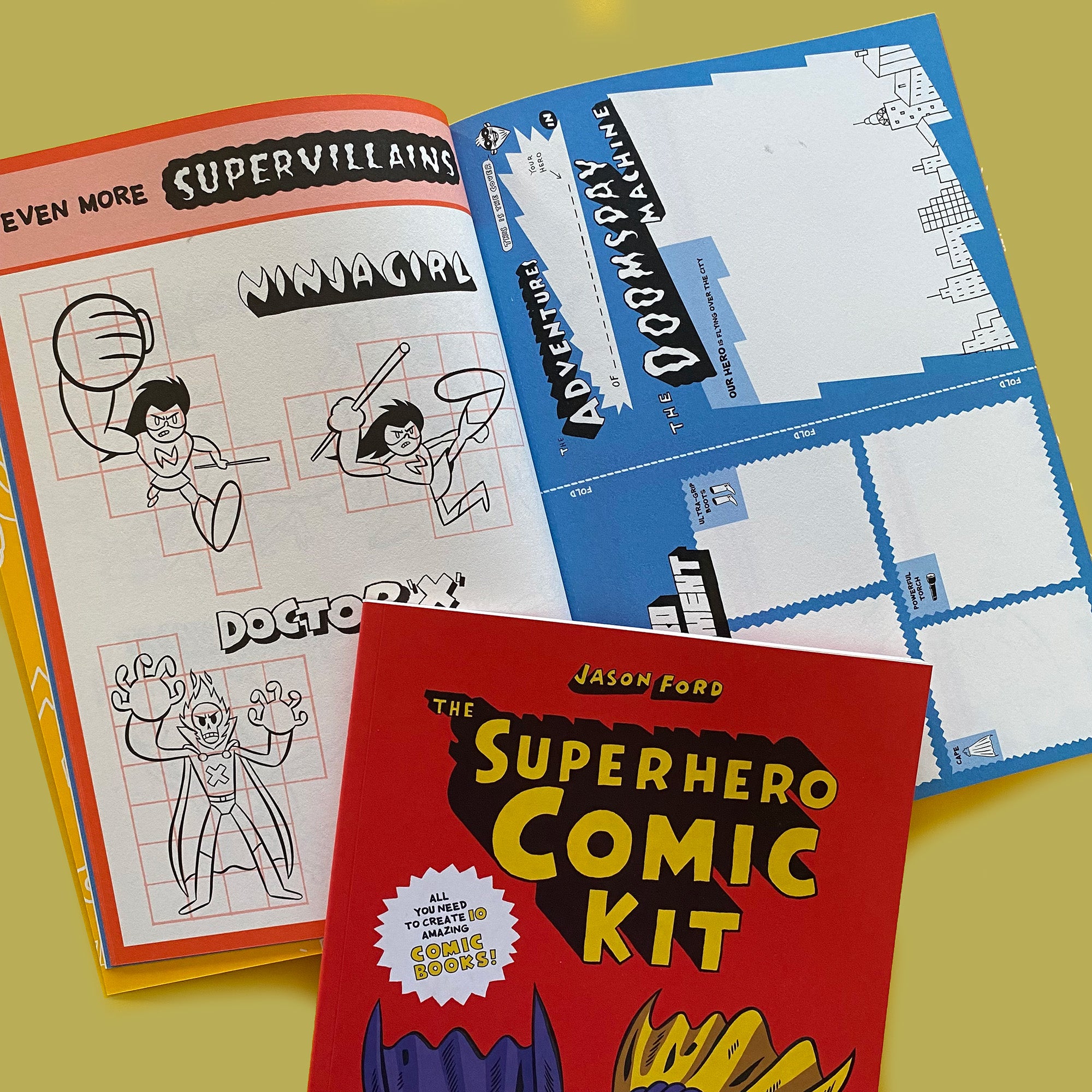 Superhero Comic Kit - Activity book
