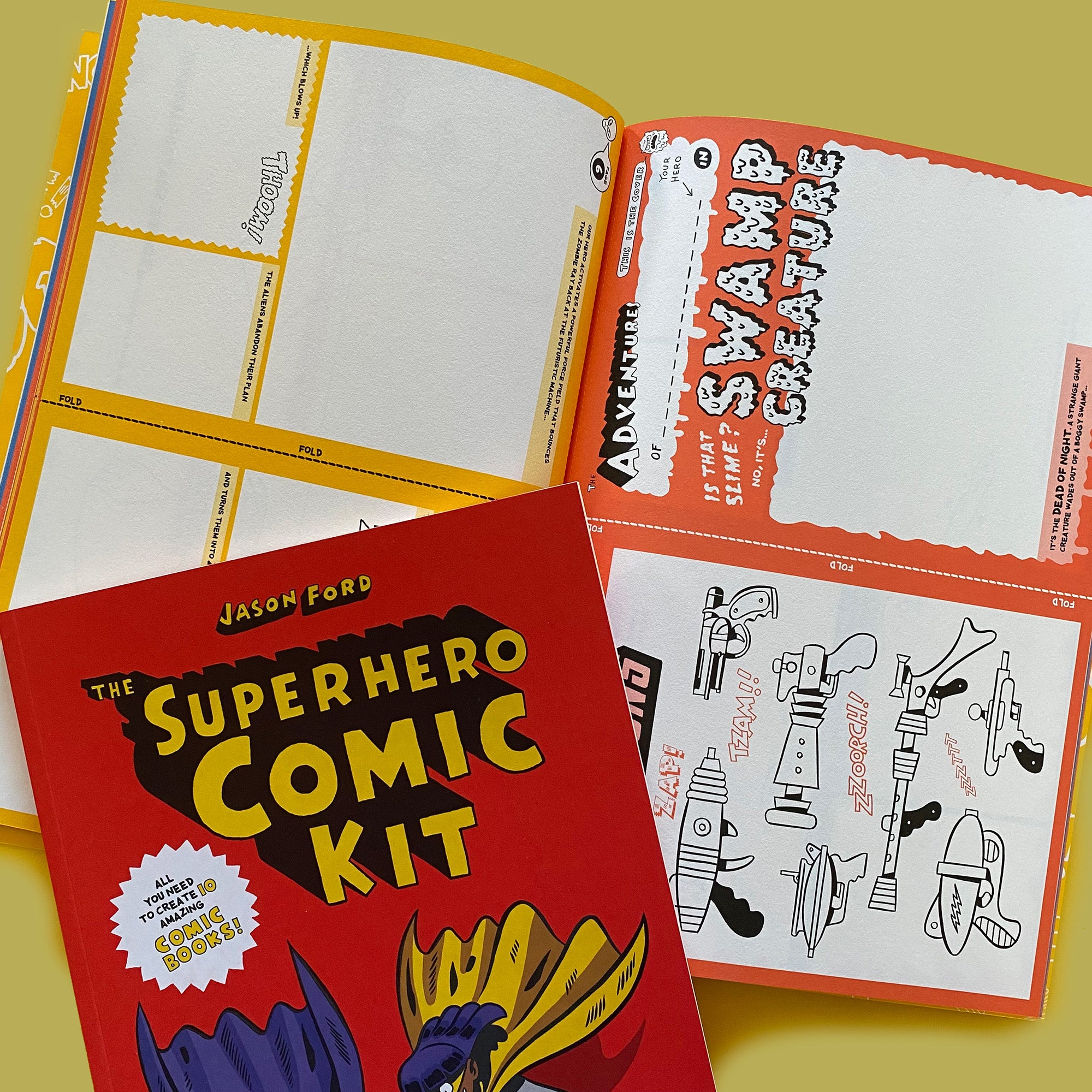 Superhero Comic Kit - Activity book