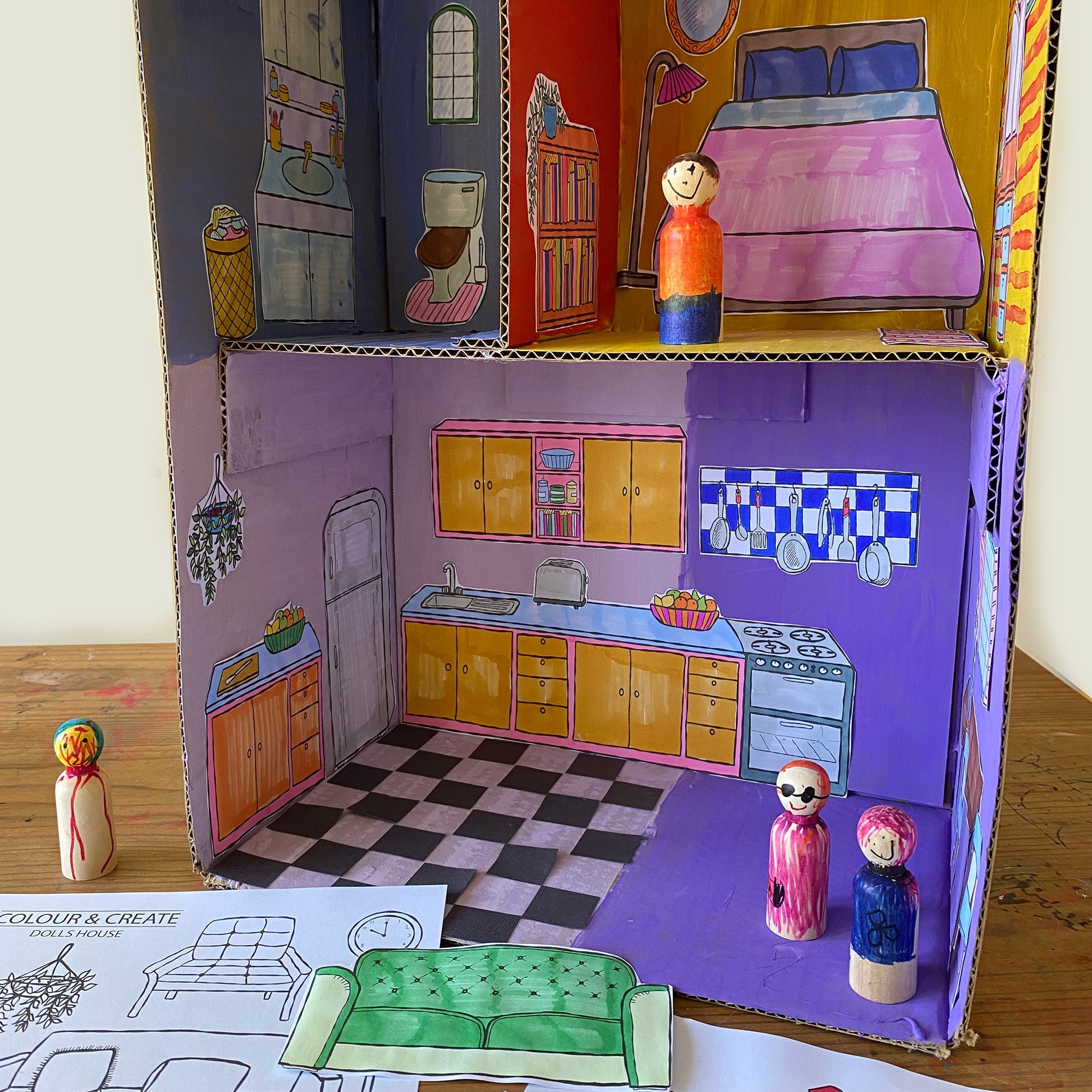 Dolls House - Printable activity sheets