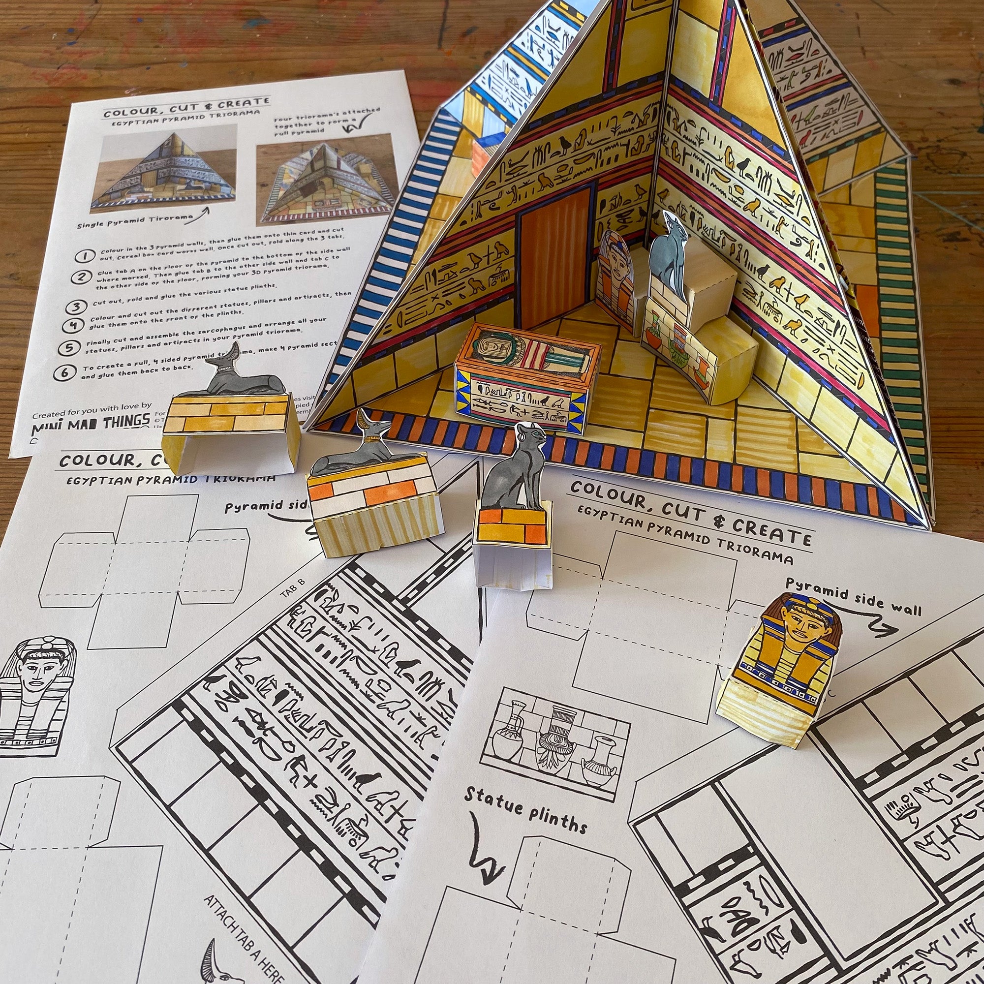 Ancient Egypt - Printable activity sheets