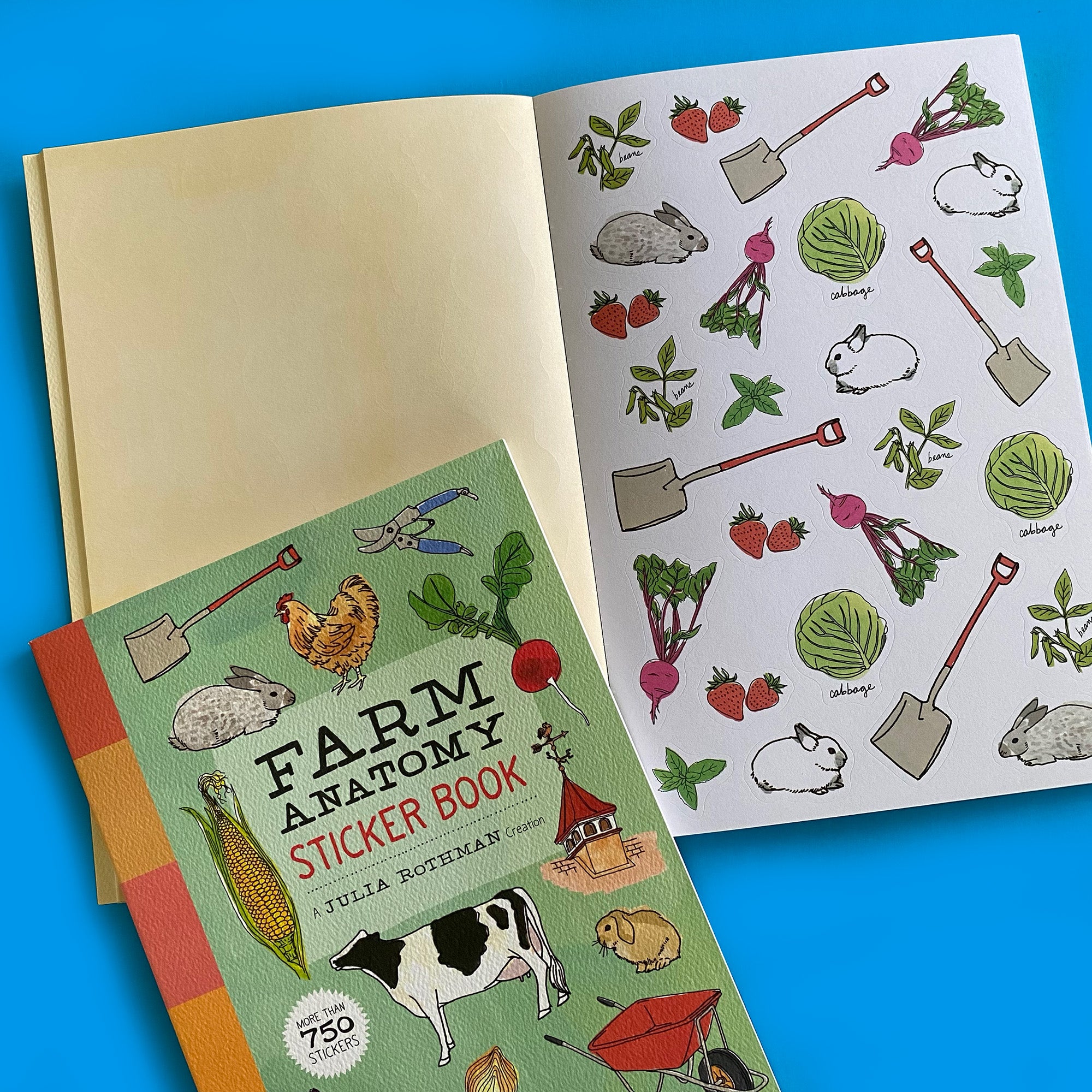 Farm Anatomy Sticker Book - 20% OFF