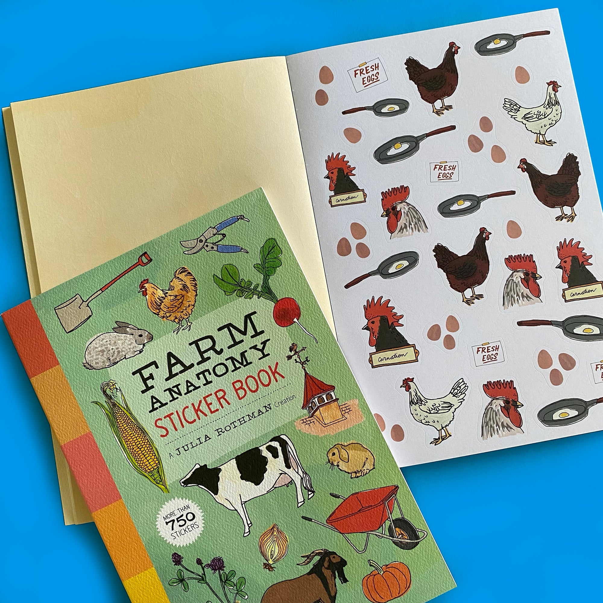 Farm Anatomy Sticker Book - 20% OFF