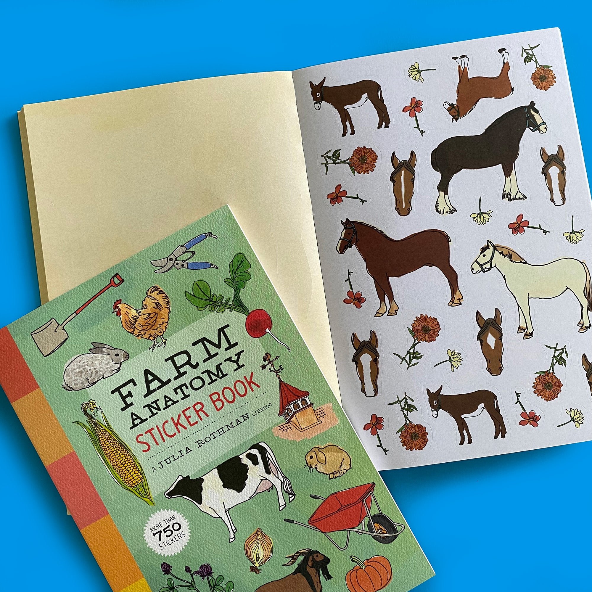 Farm Anatomy Sticker Book - 20% OFF
