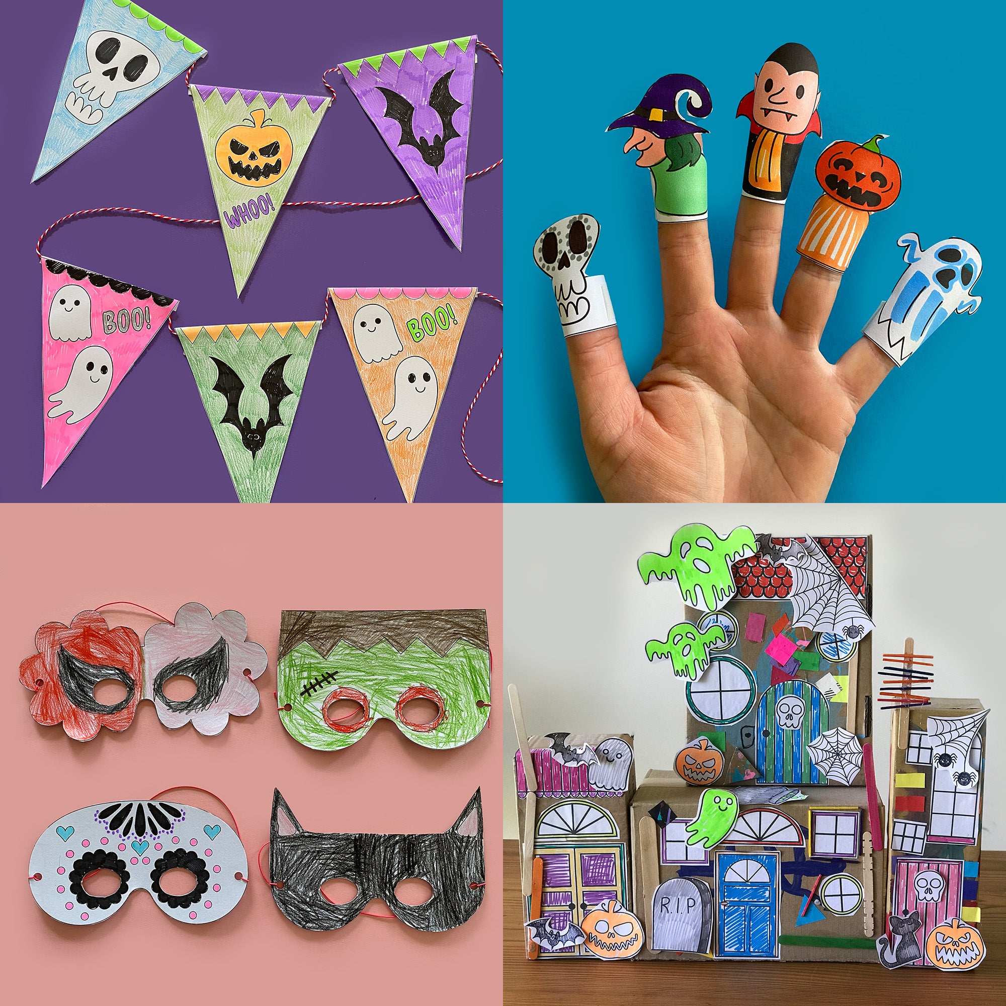 Halloween - Printable activity sheets