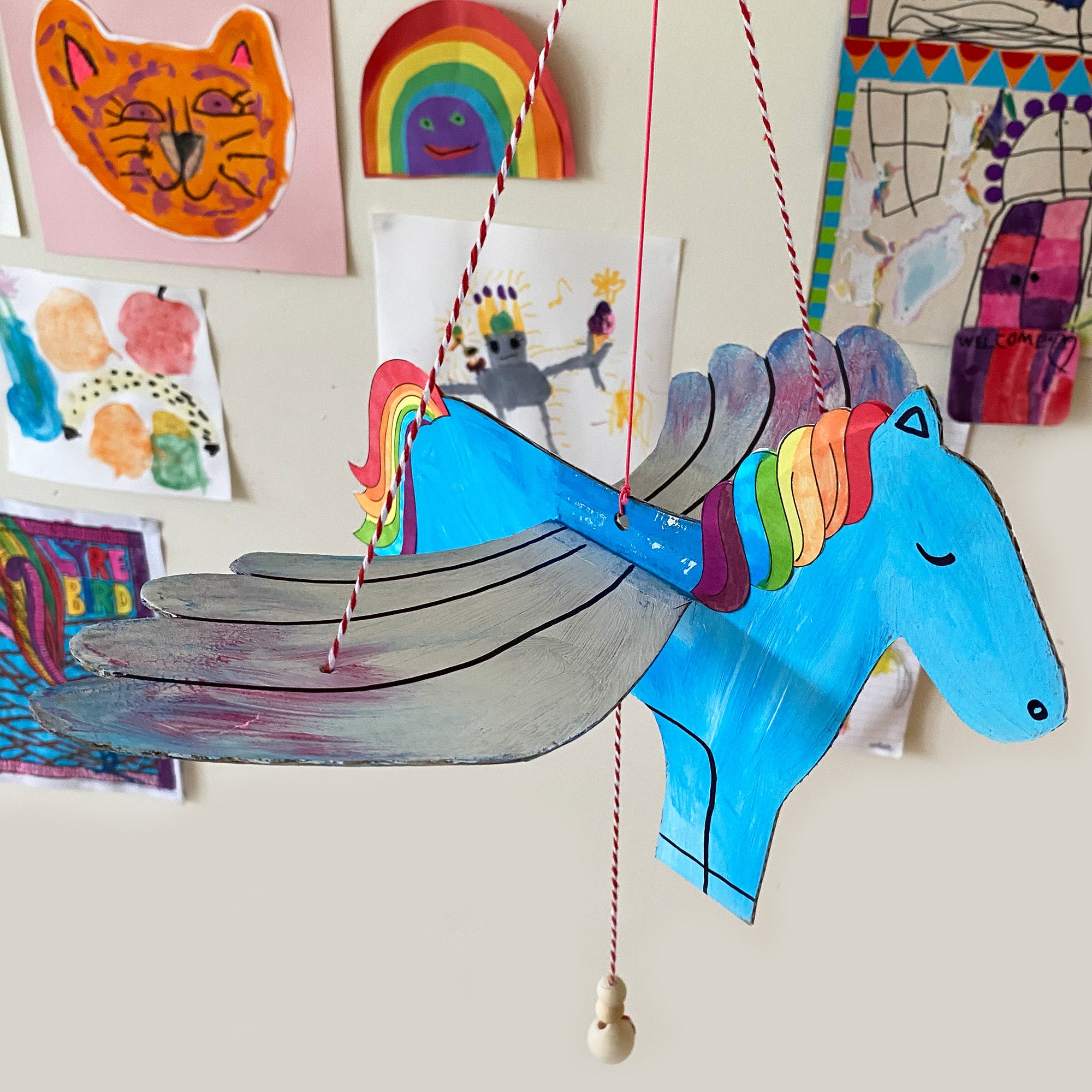 Pegasus printable template
