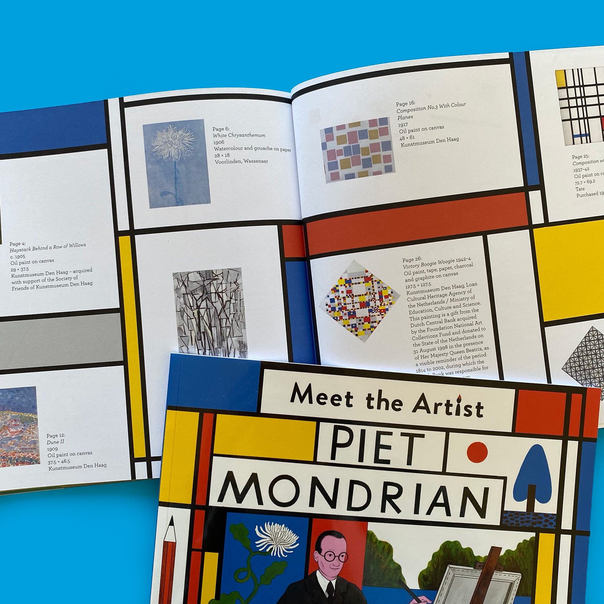 Meet the Artist: Piet Mondrian activity book