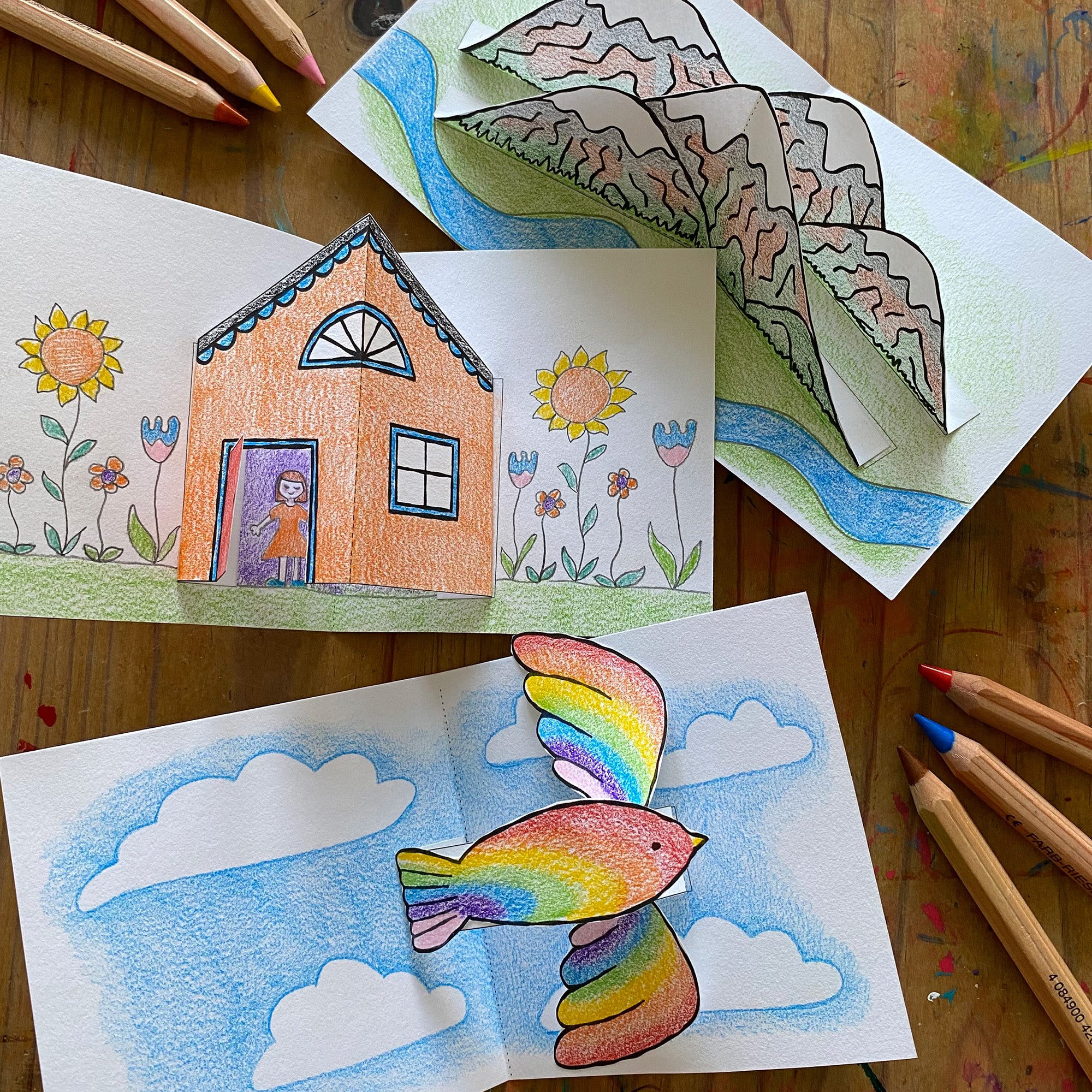 Pop-up Book printable activity sheets