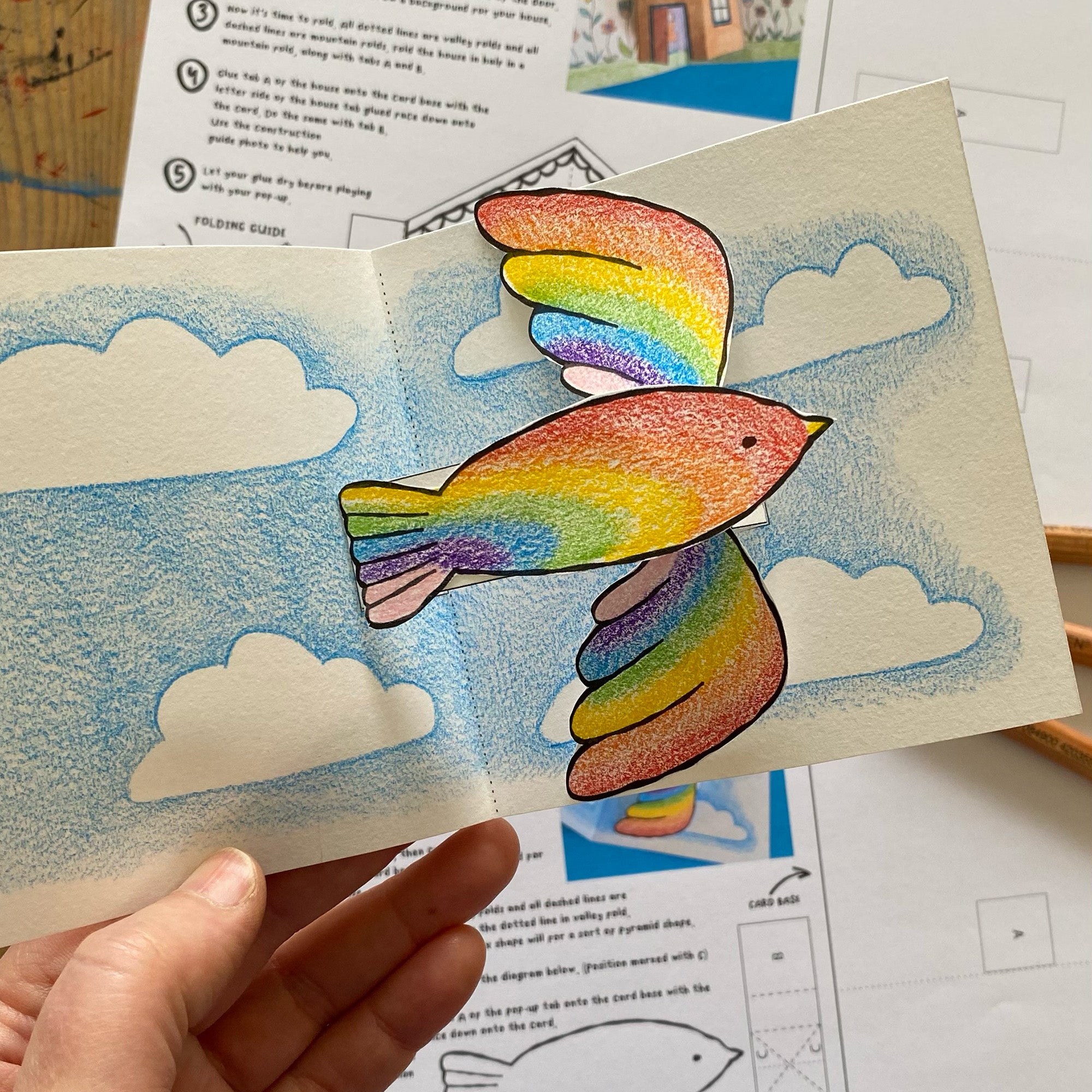 Pop-up Book printable activity sheets