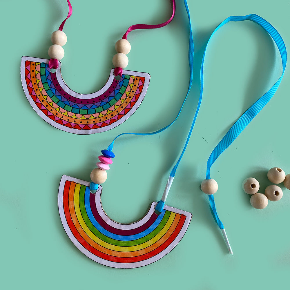 Cardboard Jewellery - Printable activity sheets