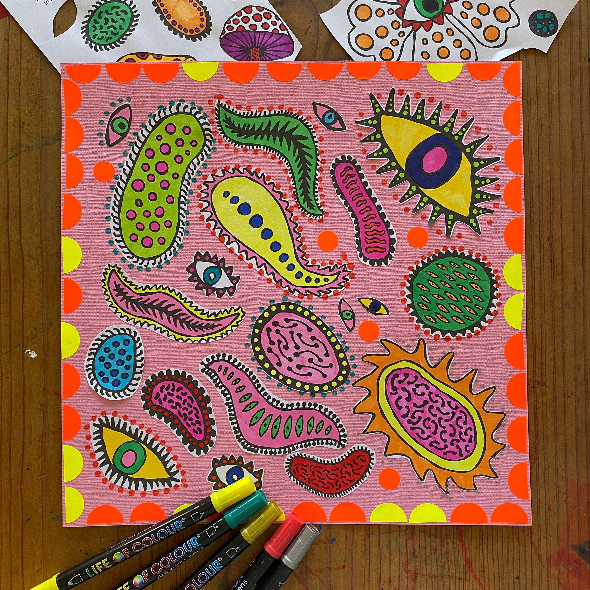 Yayoi Kusama - Printable activity sheets