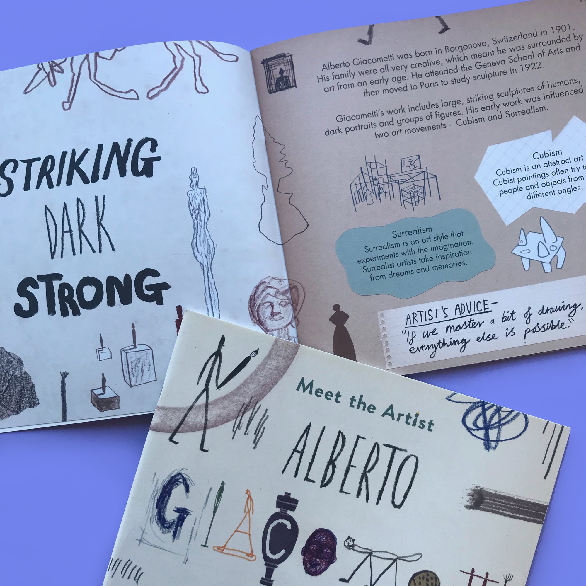 Meet the Artist: Alberto Giacometti activity book