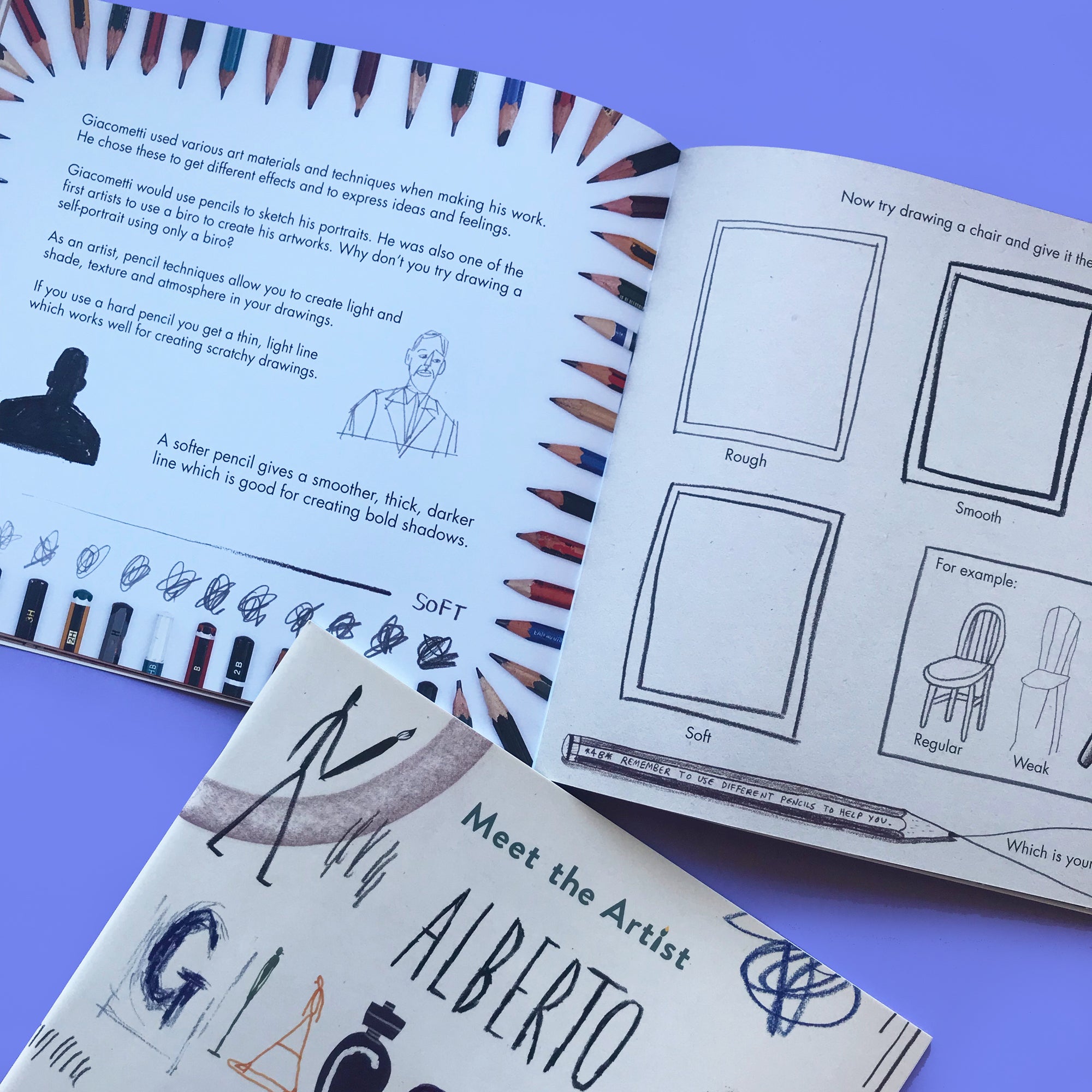Meet the Artist: Alberto Giacometti activity book