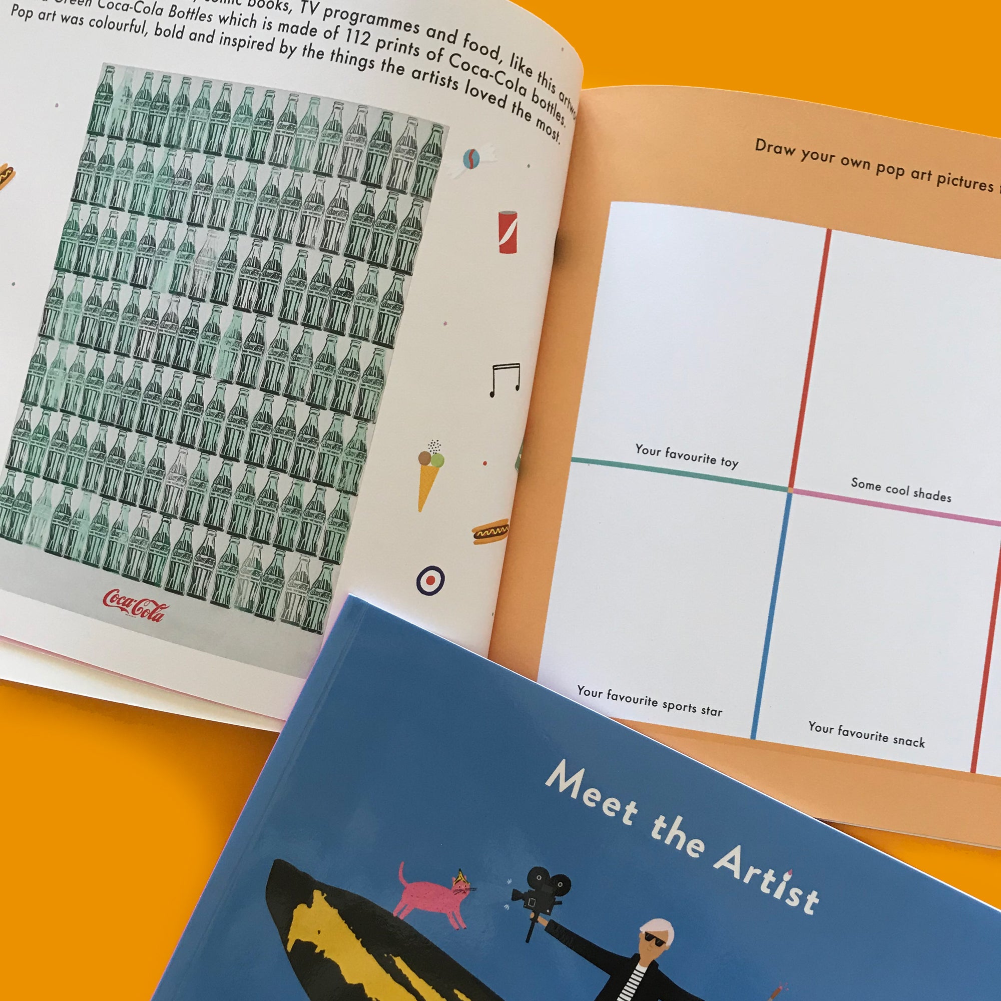 Meet the Artist: Andy Warhol activity book