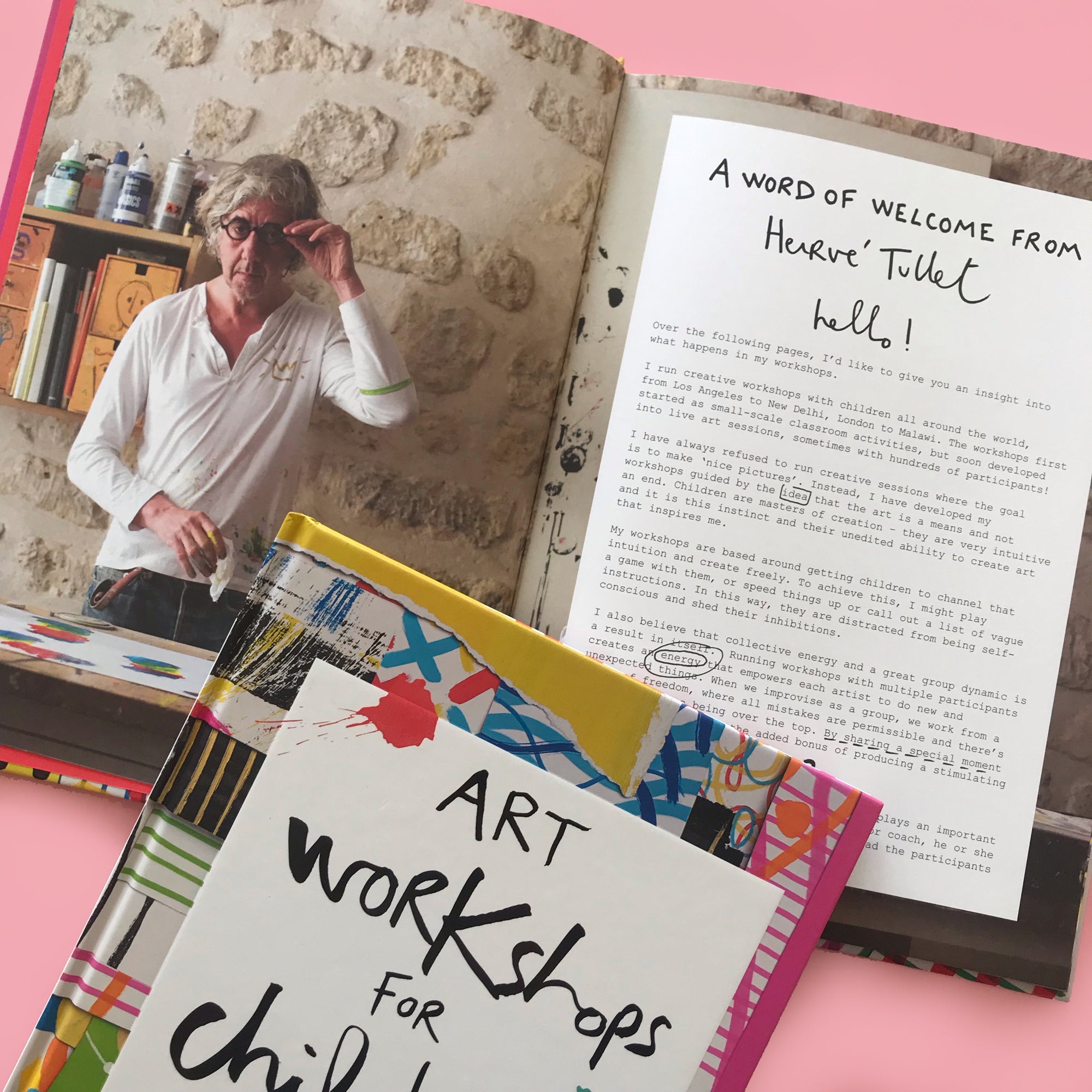 Art Workshops for Children - Hervè Tullet