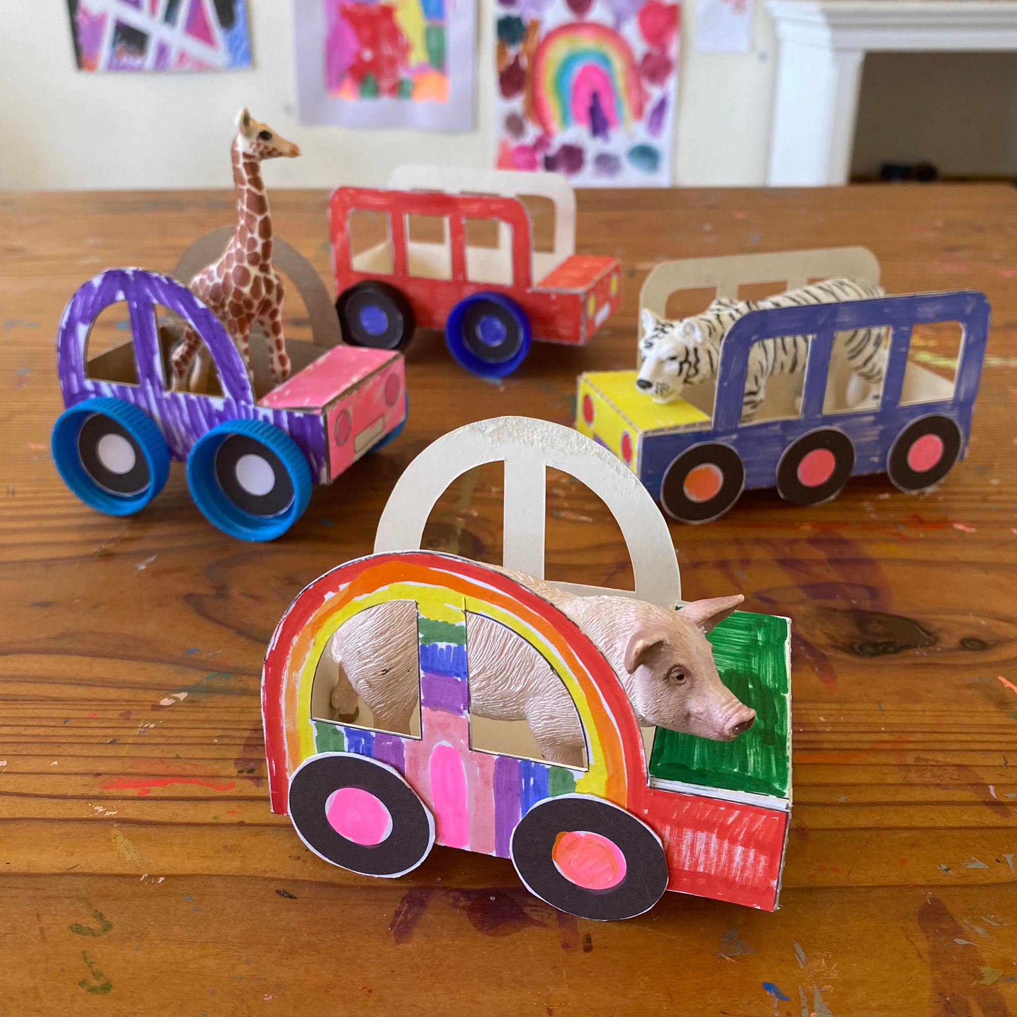 Vehicles, Roads & Machines - Printable activity sheets