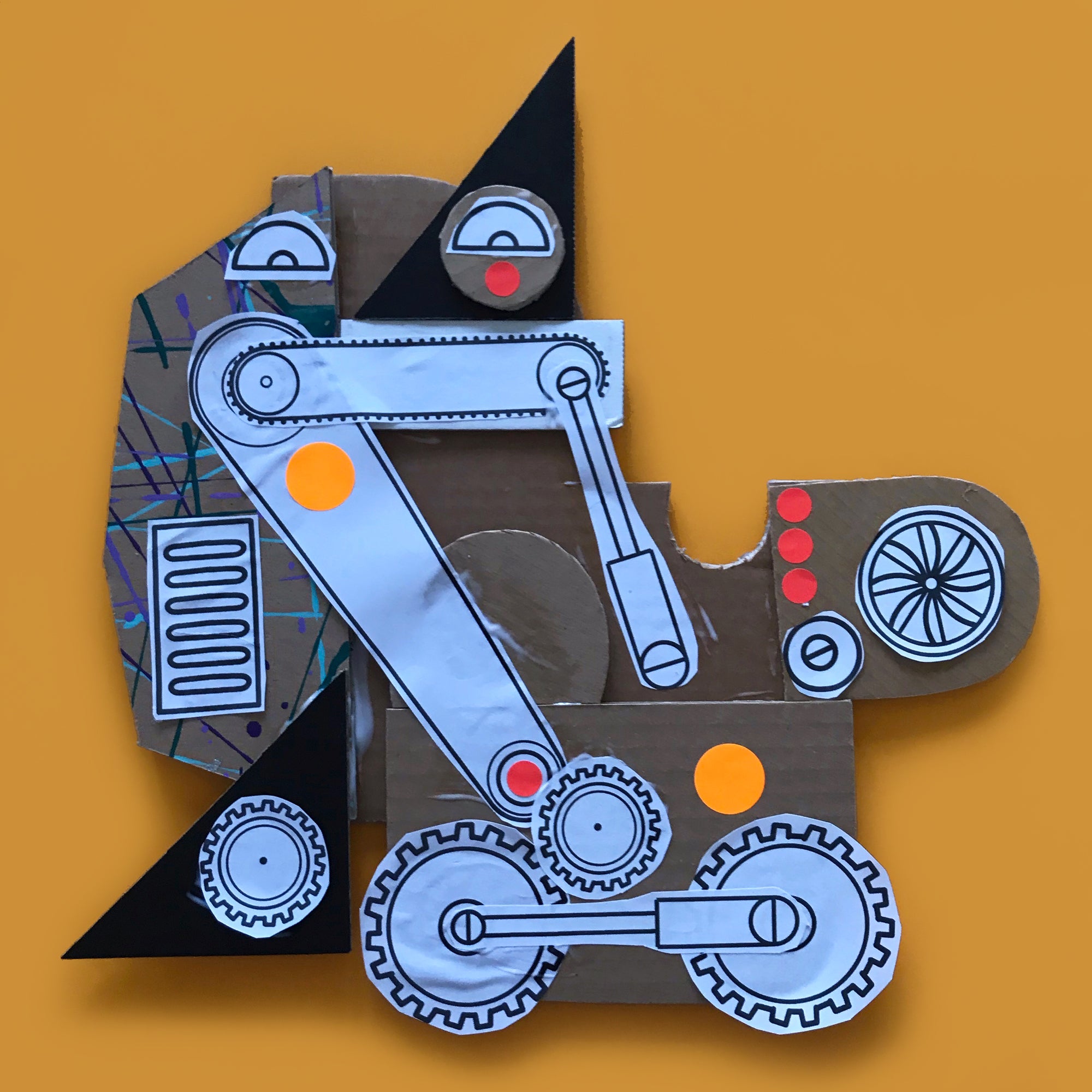 Vehicles, Roads & Machines - Printable activity sheets