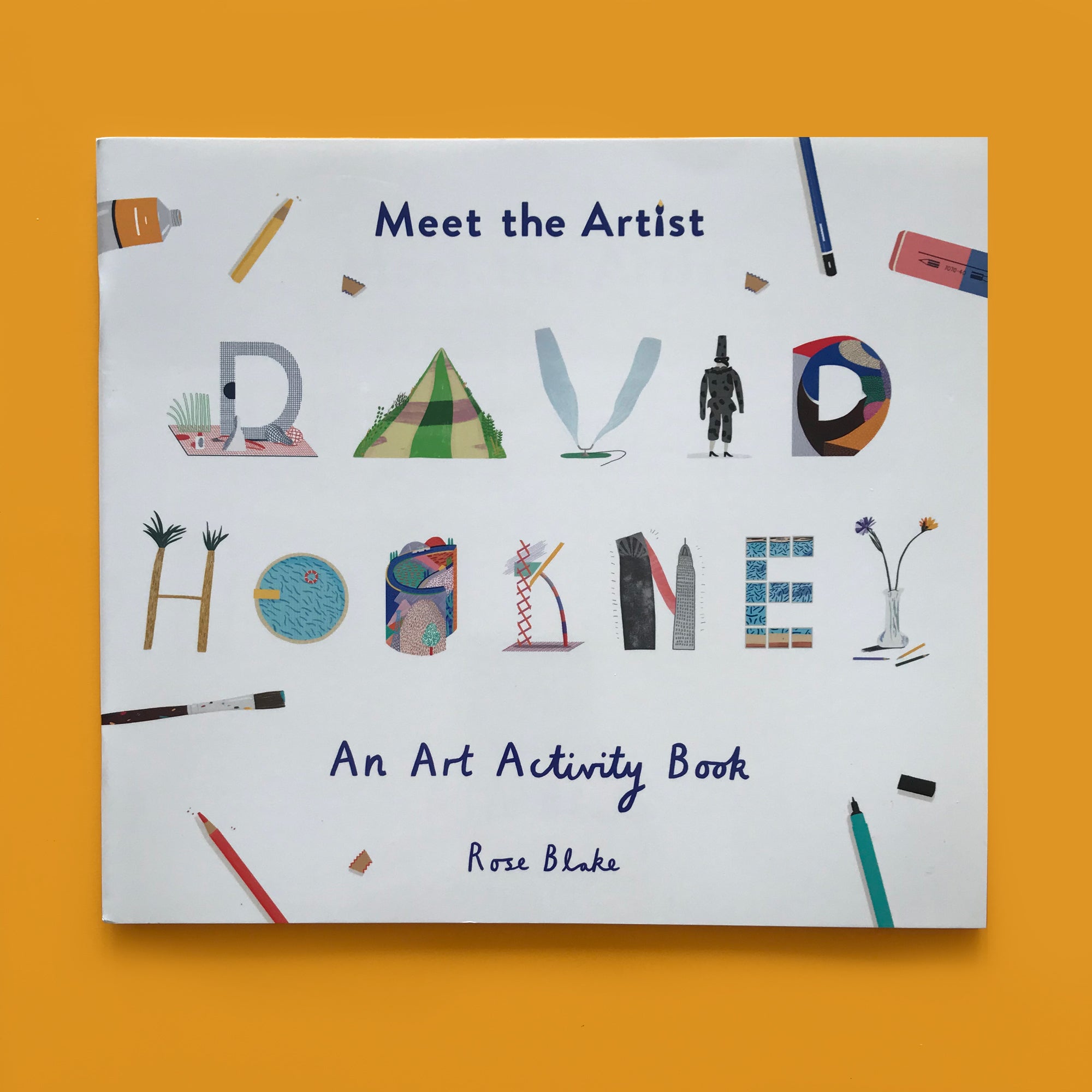 Meet the Artist: David Hockney activity book
