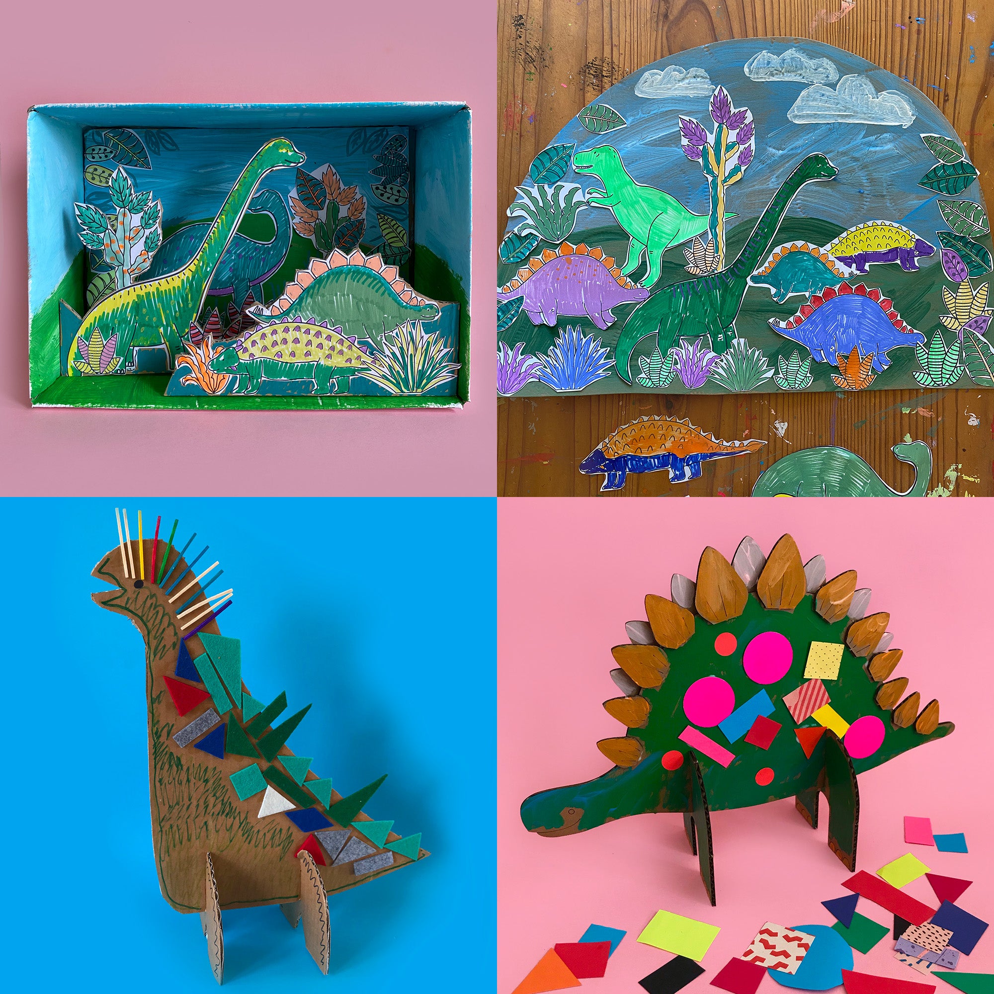 Dinosaurs - Printable activity sheets