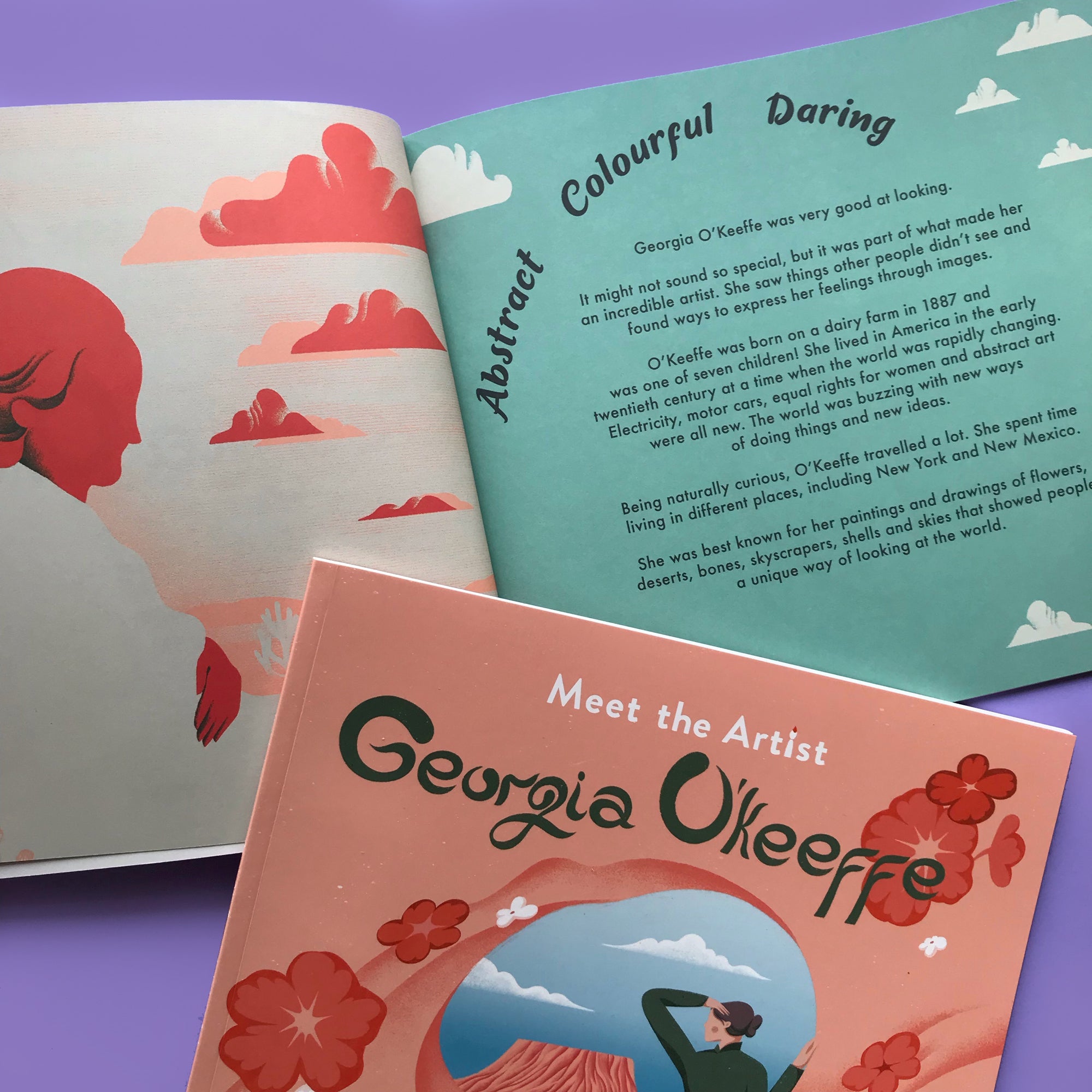 Meet the Artist: Georgia O'Keefe activity book