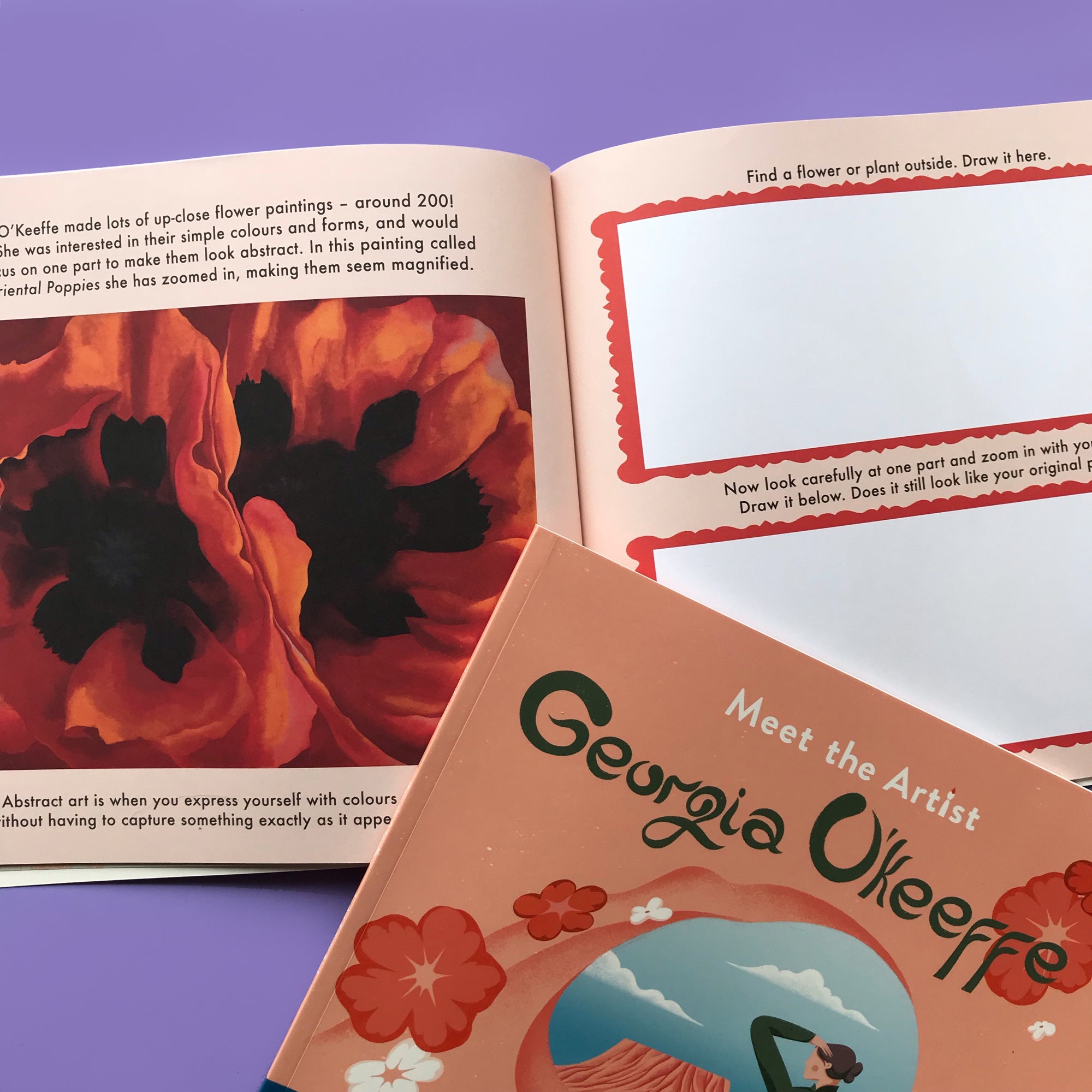 Meet the Artist: Georgia O'Keefe activity book