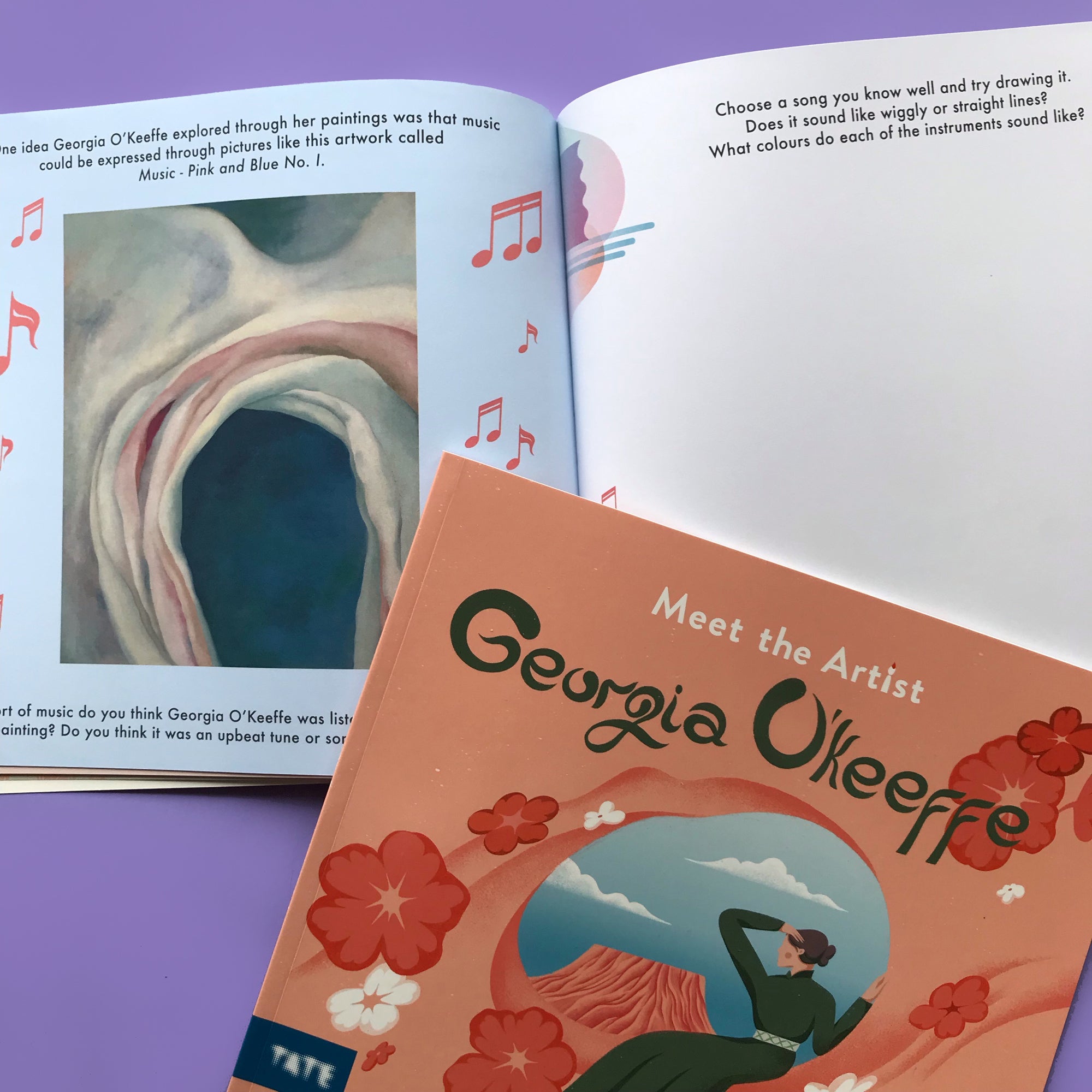 Meet the Artist: Georgia O'Keefe activity book