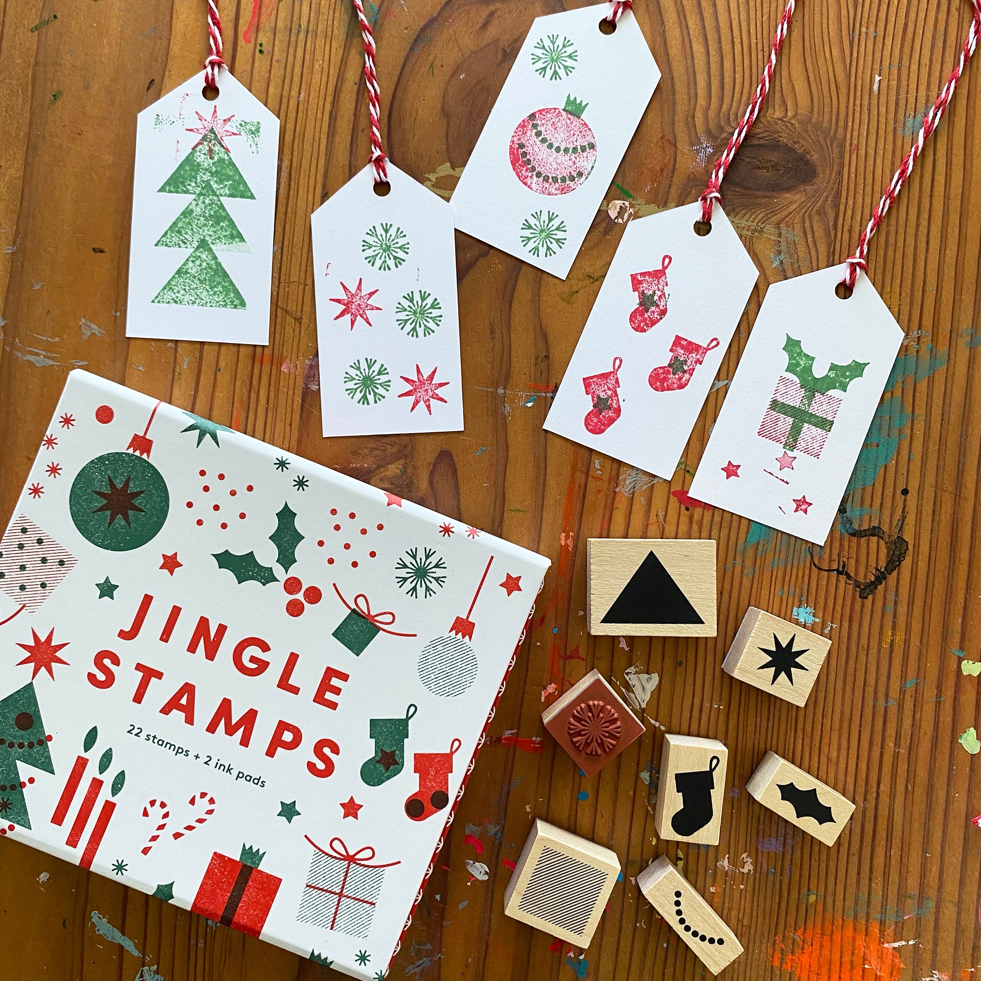 JINGLE STAMPS - 40% OFF
