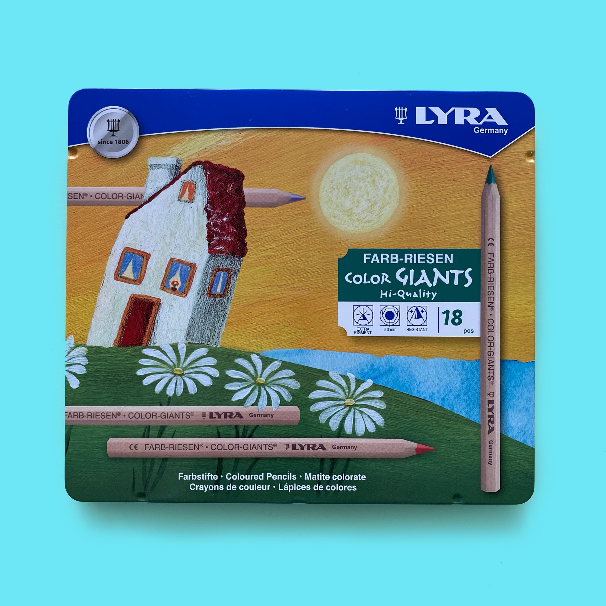 Lyra Giants Colouring Pencils - Set of 18 - 30% OFF