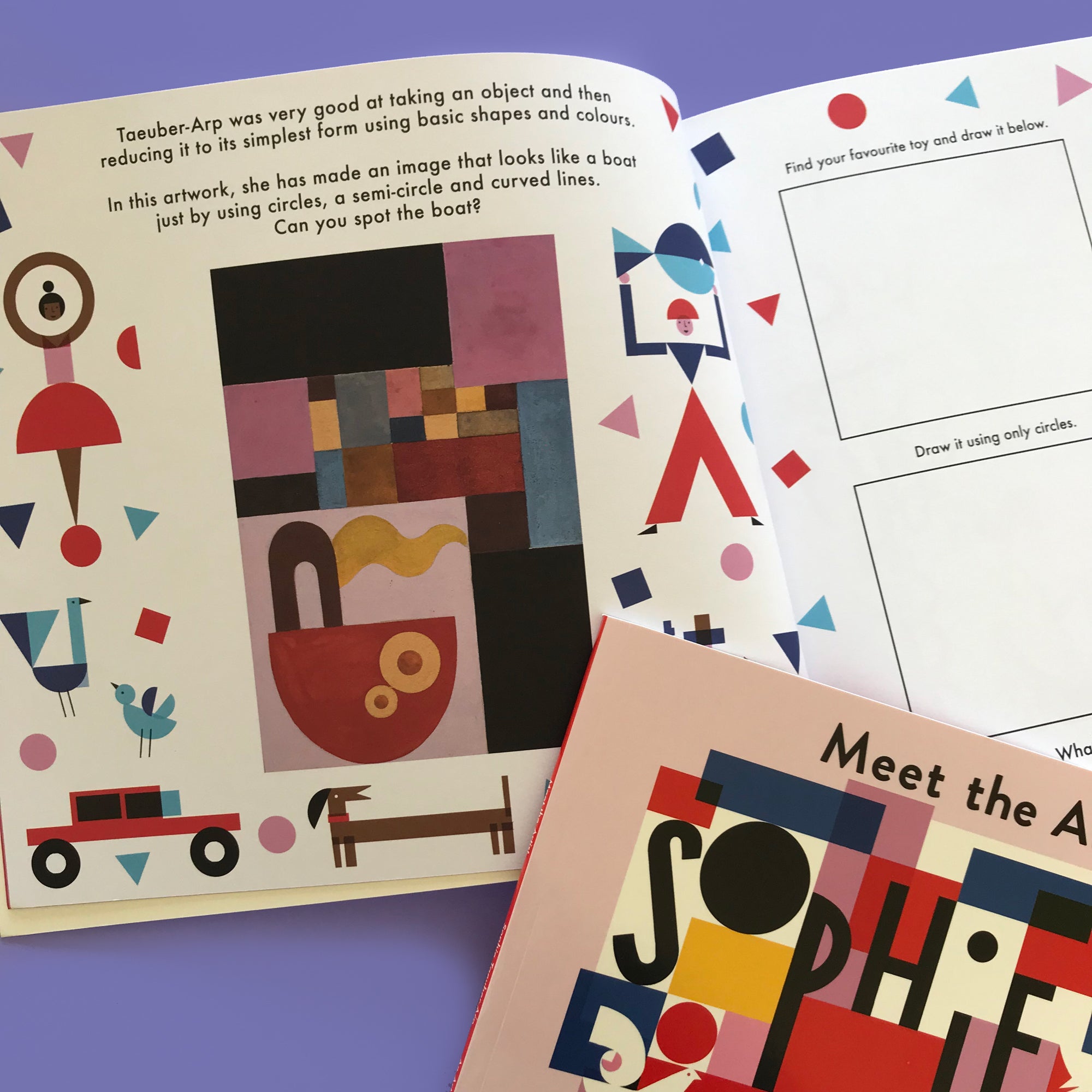 Meet the Artist: Sophie Taeuber-Arp activity book