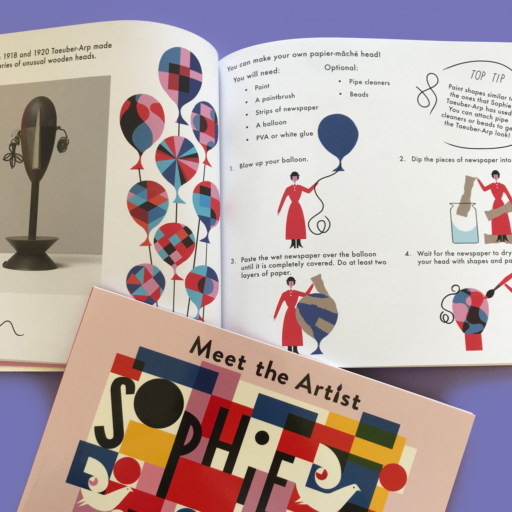Meet the Artist: Sophie Taeuber-Arp activity book