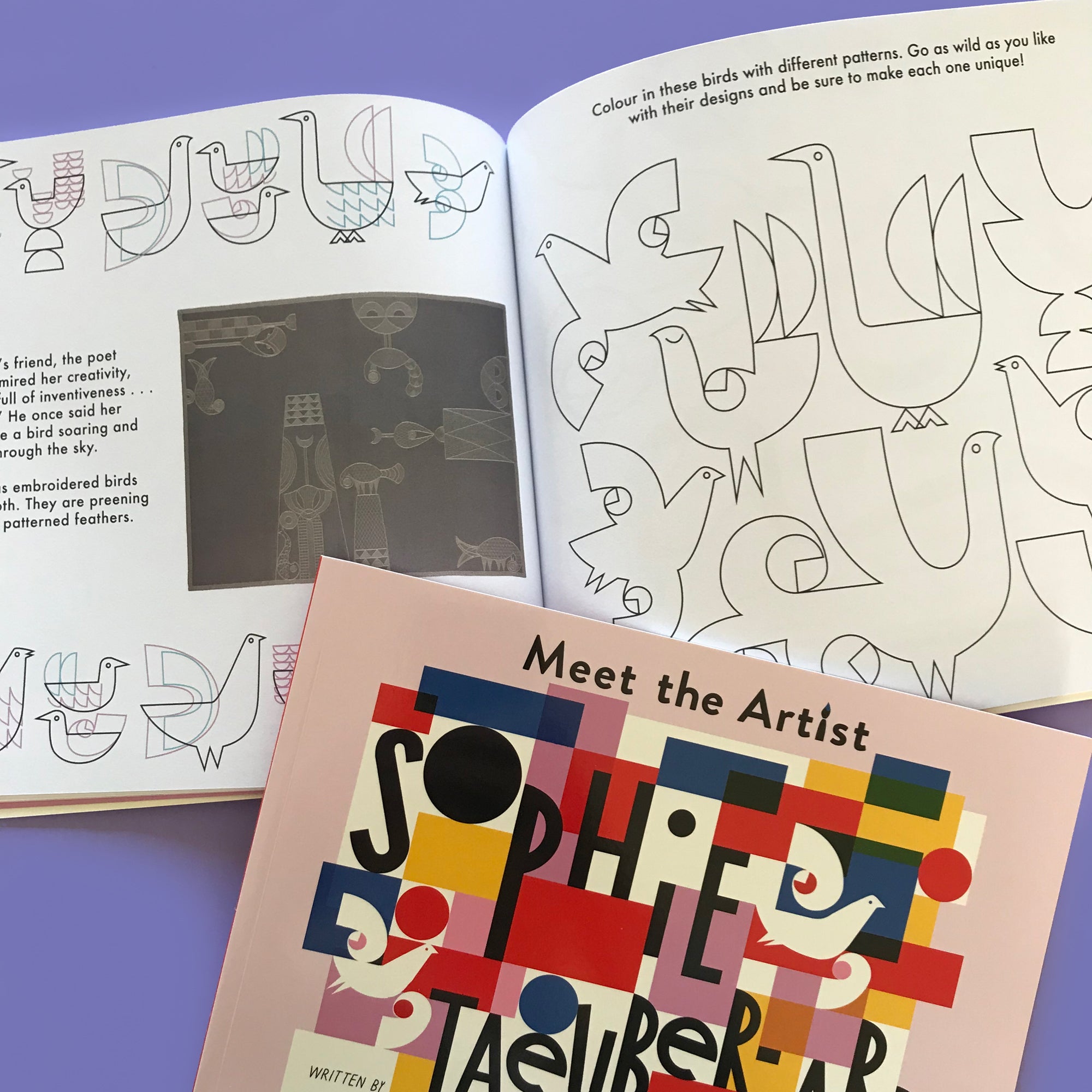 Meet the Artist: Sophie Taeuber-Arp activity book