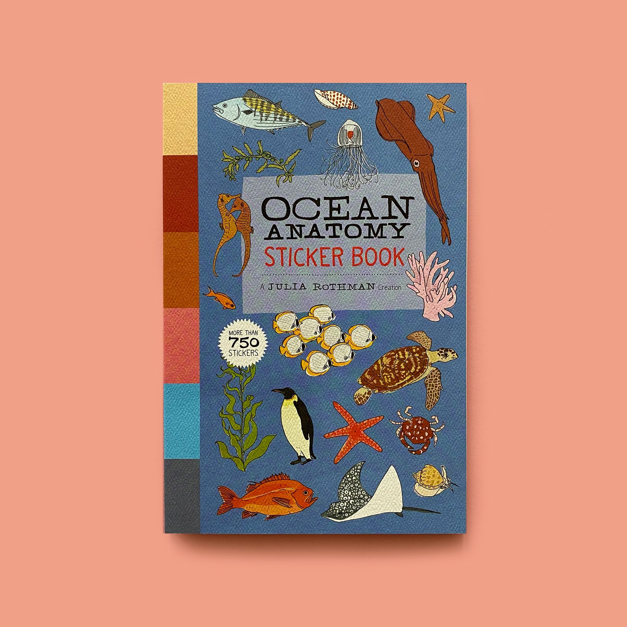 Ocean Anatomy Sticker Book