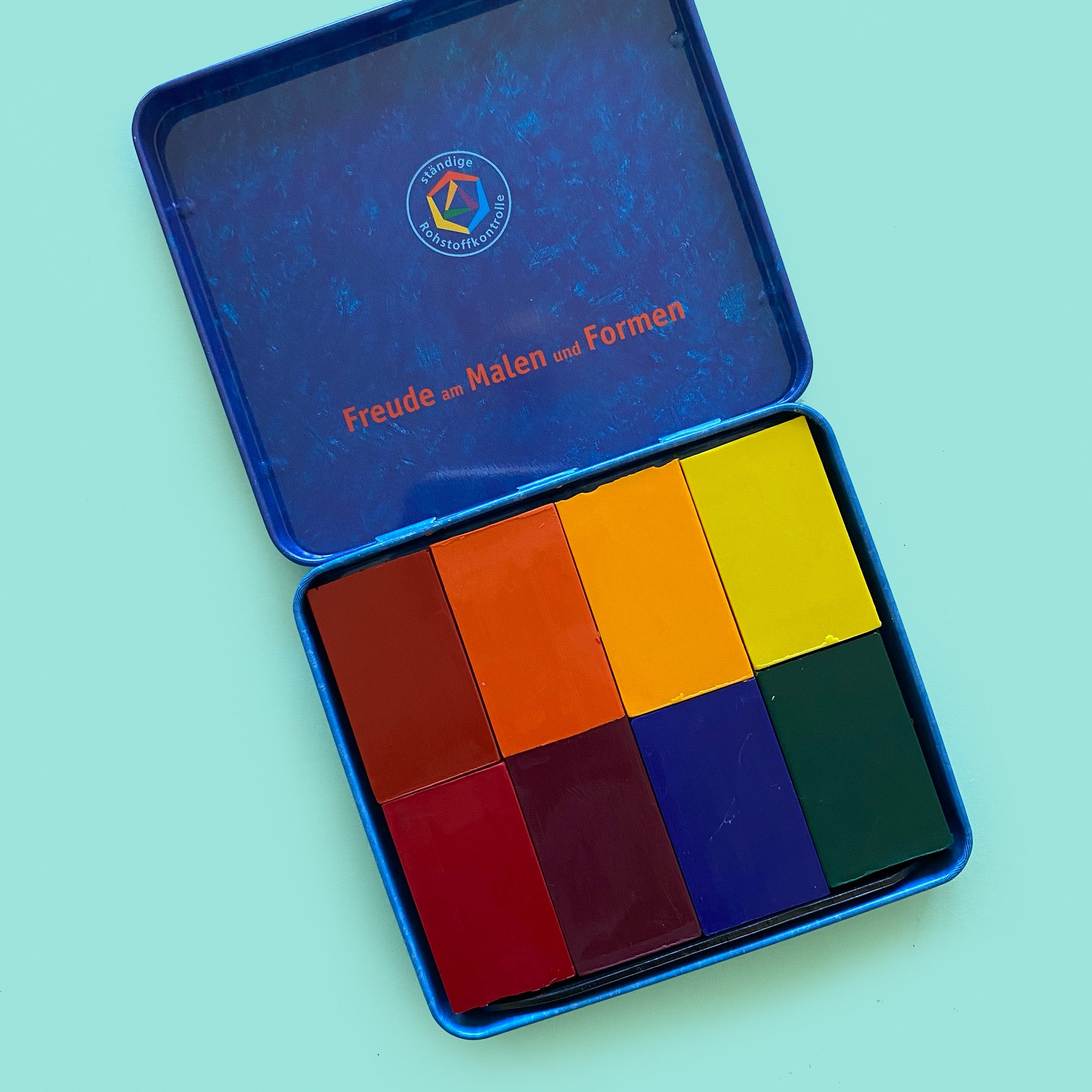 Stockmar 8 Colour Wax Crayon Blocks - 30% OFF
