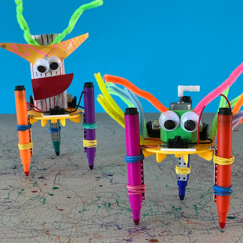 art robots kids STEAM activity