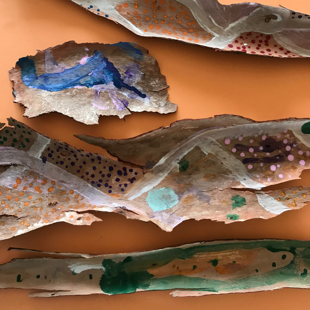 BARK PAINTING