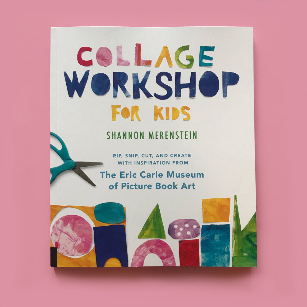 Collage workship for kids art activity book
