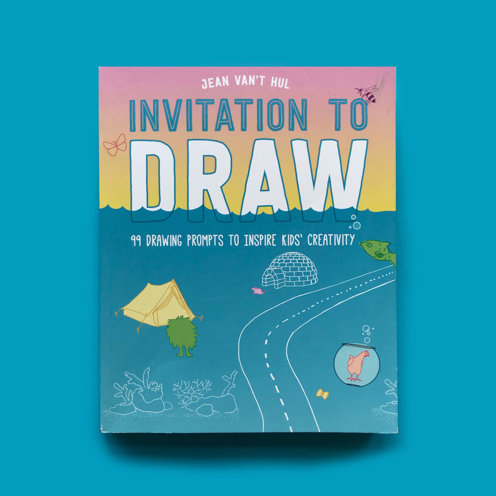Invitation to draw kids activity book