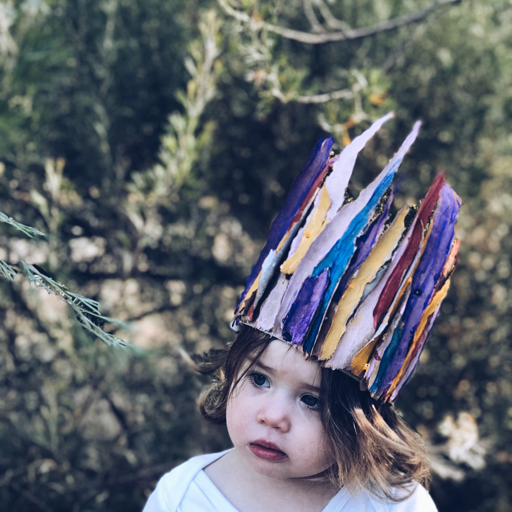 How to make beautiful nature crowns by Mini Mad Things