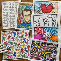 Keith Haring - Printable activity sheets