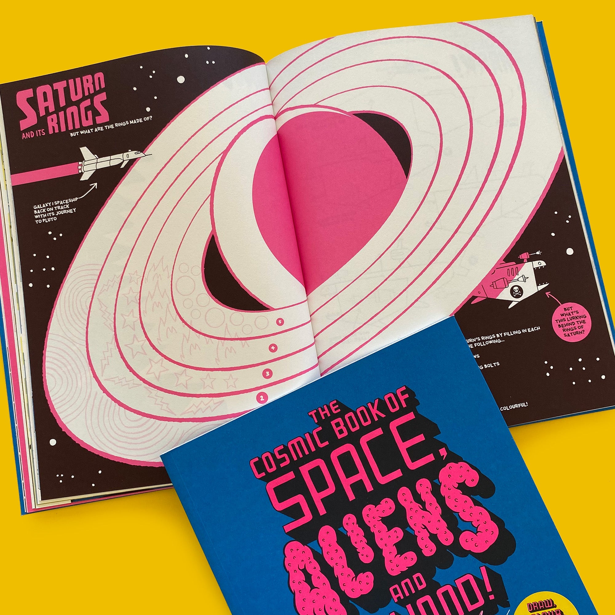 The Cosmic Book of Space Aliens & Beyond - Activity book