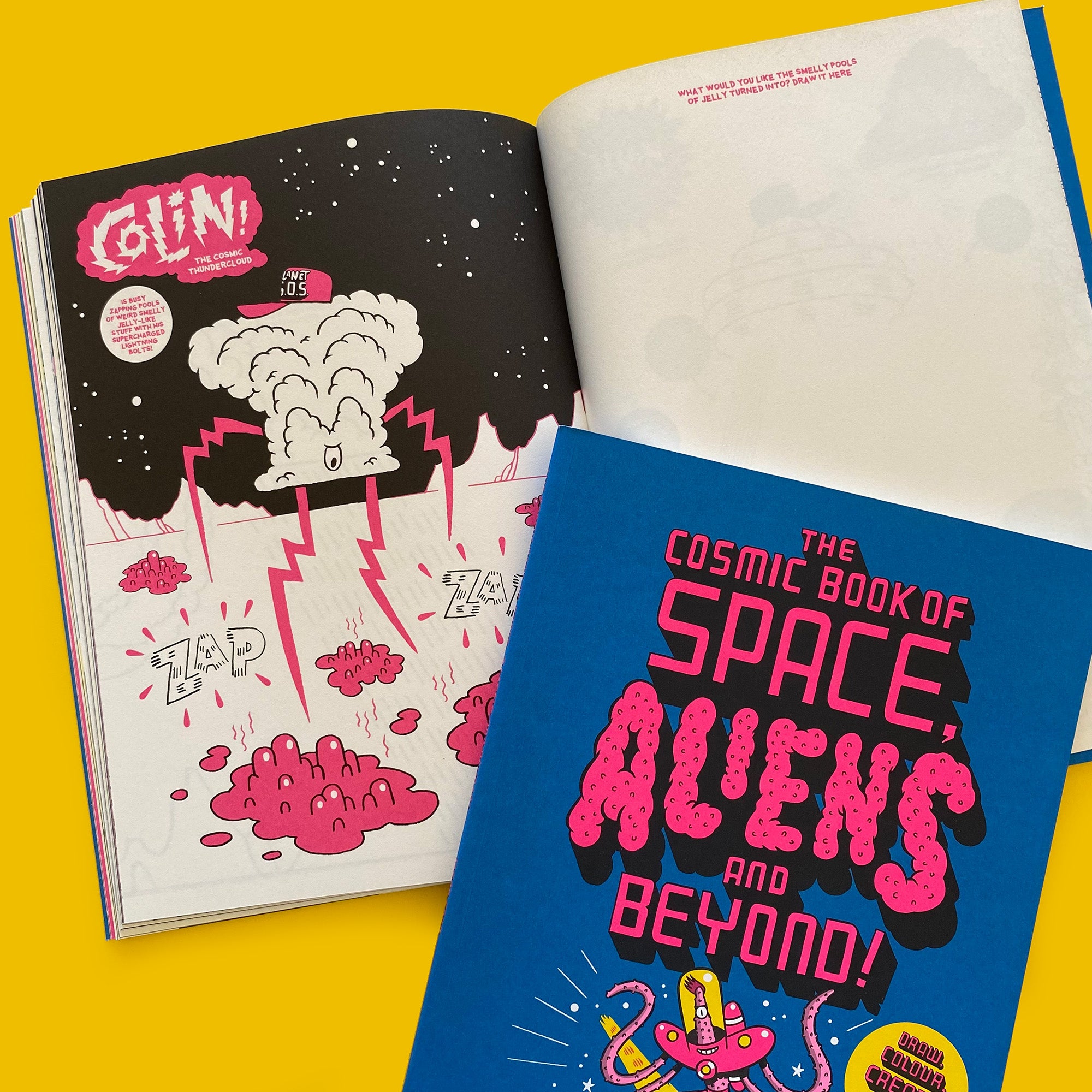 The Cosmic Book of Space Aliens & Beyond - Activity book