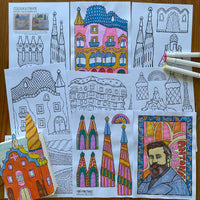 Antoni Gaudi - Printable activity sheets