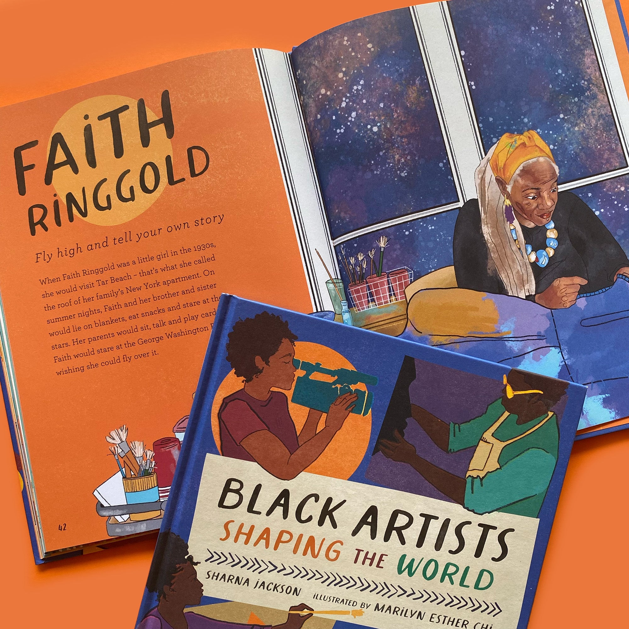 Black Artists Sharping the World - picture book addition