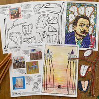 Salvador Dali - Printable activity sheets
