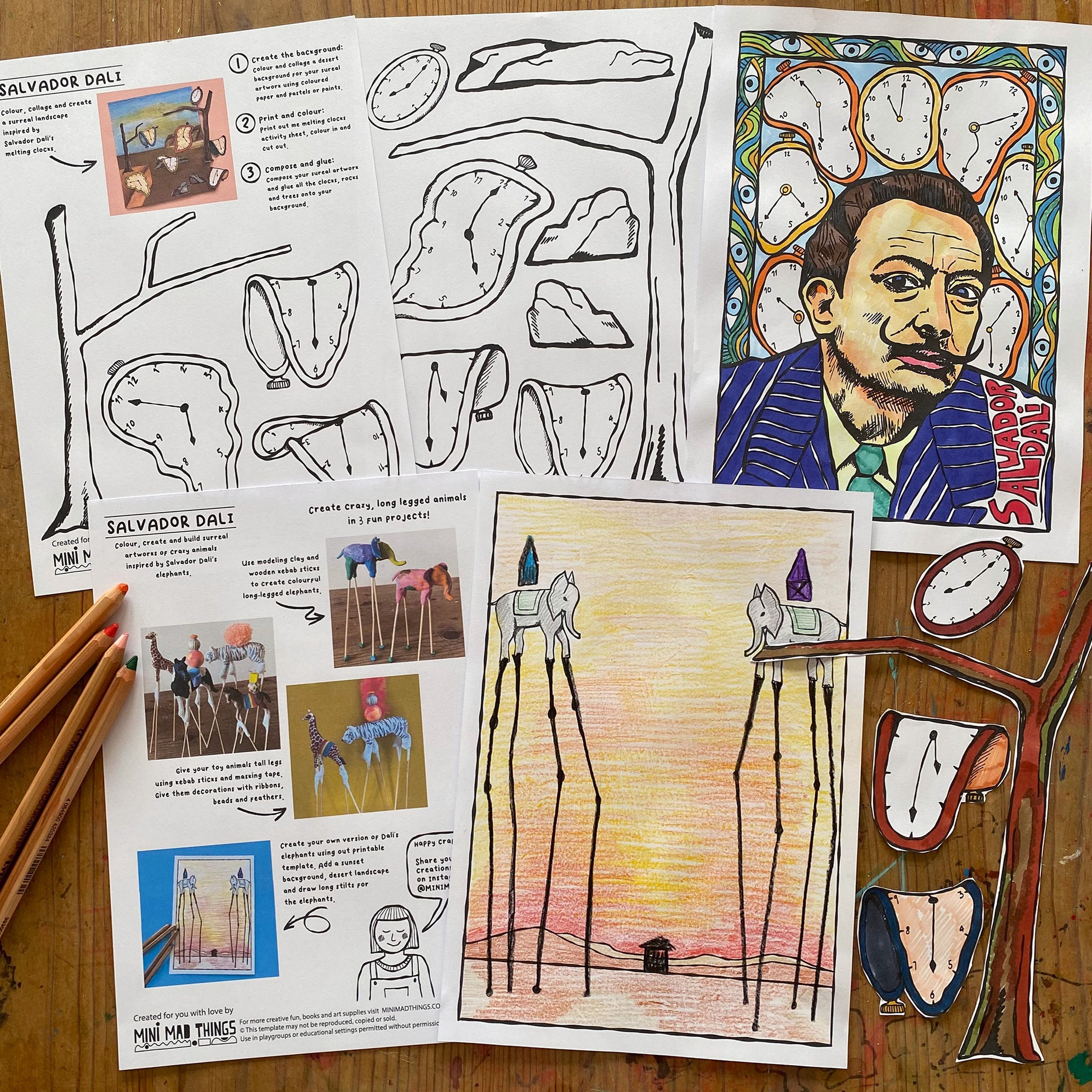 PRINTABLES - Artists - Mini Mad Things