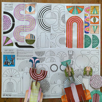 Art Deco Shapes - Printable activity sheets