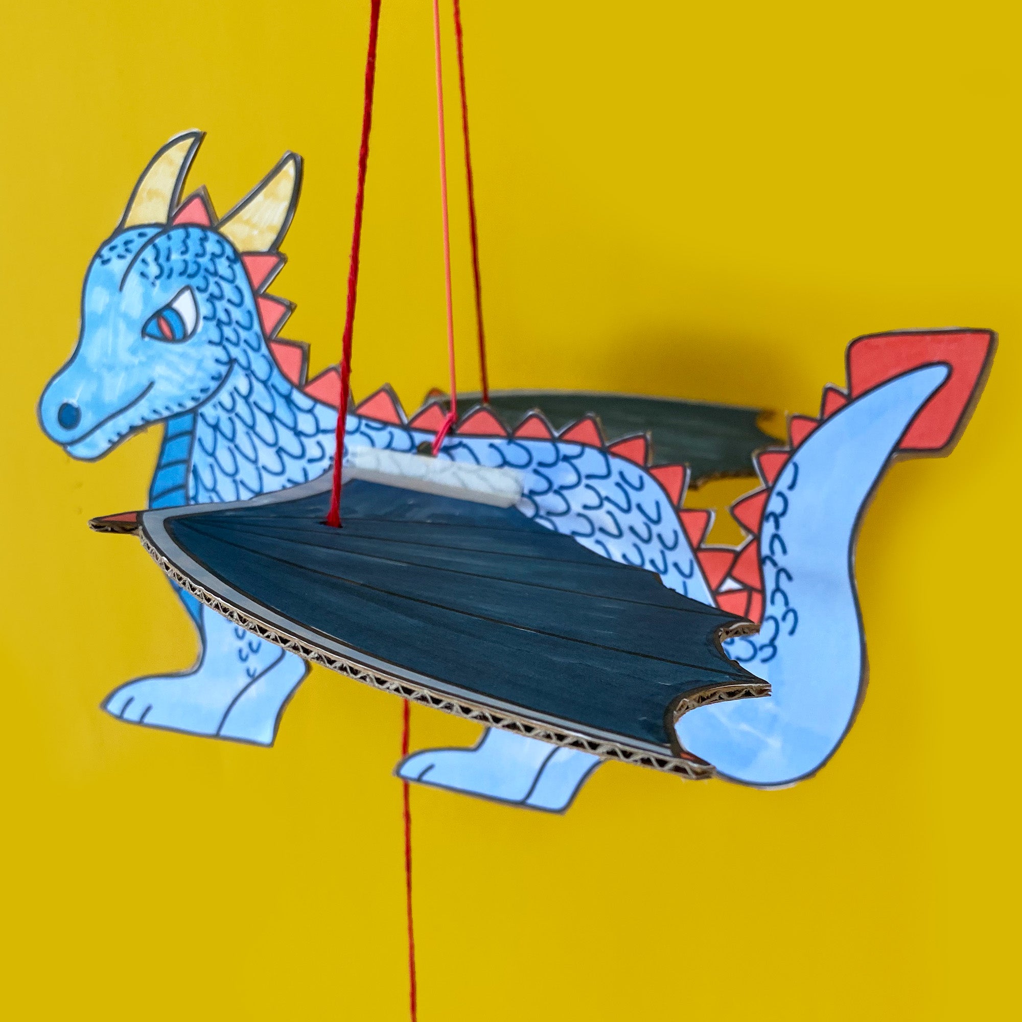 dragon-printable-template-mini-mad-things for Free Printable Paper Dragon Template Dragon printable template - Mini Mad Things for Free Printable Paper Dragon Template